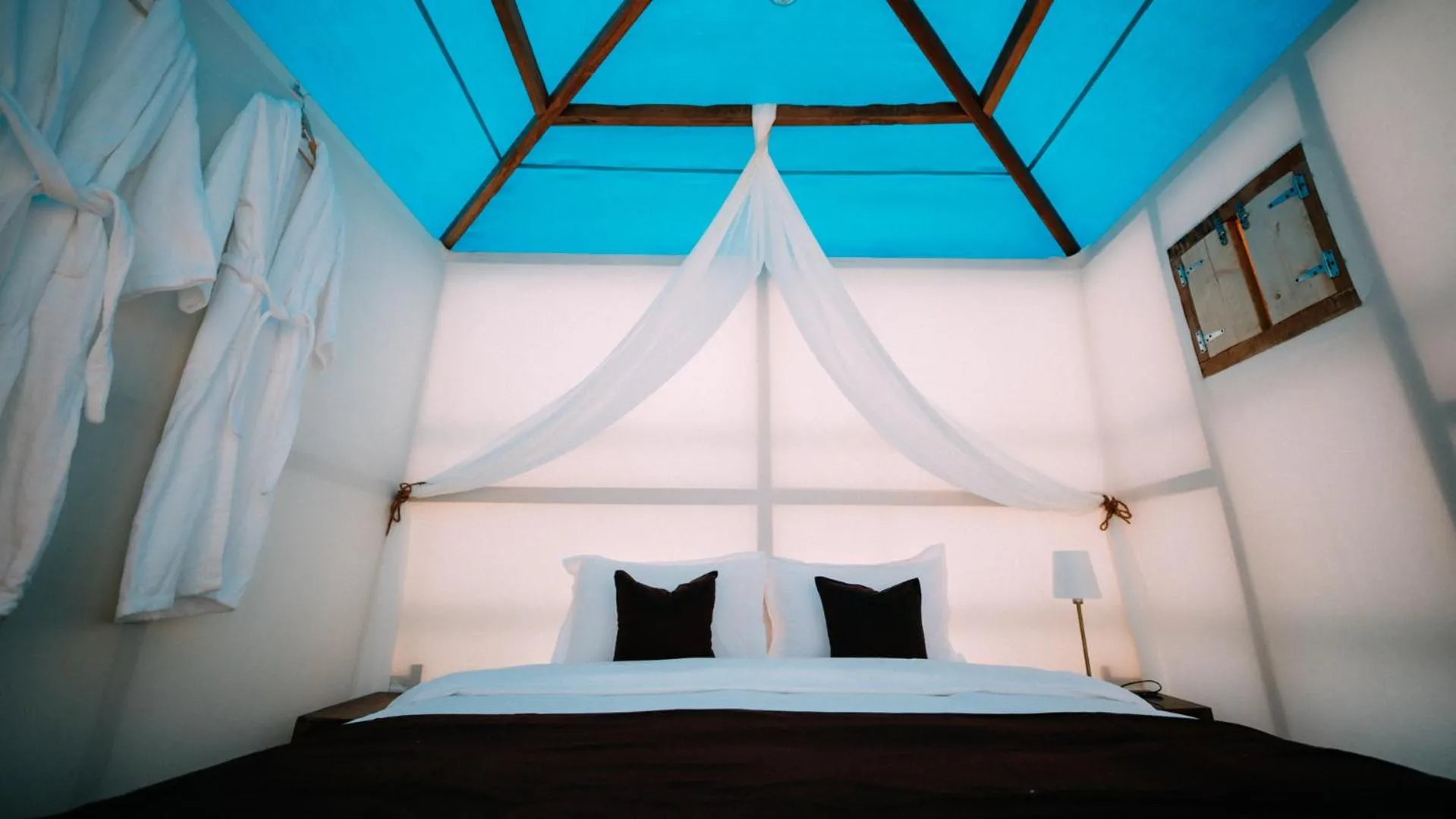 Bed in Bedouin Oasis Desert Camp- Ras Al Khaimah