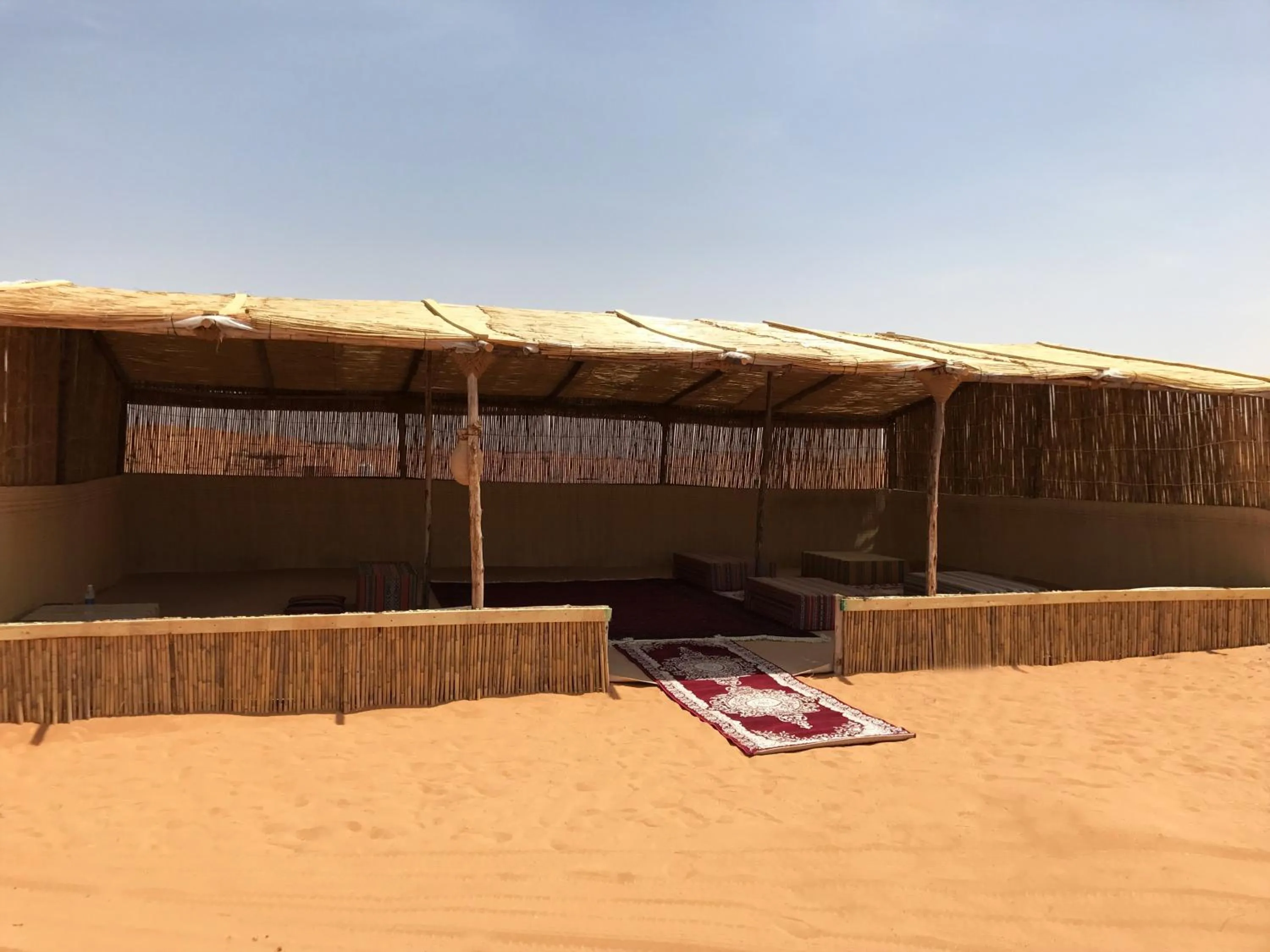 On site in Bedouin Oasis Desert Camp- Ras Al Khaimah