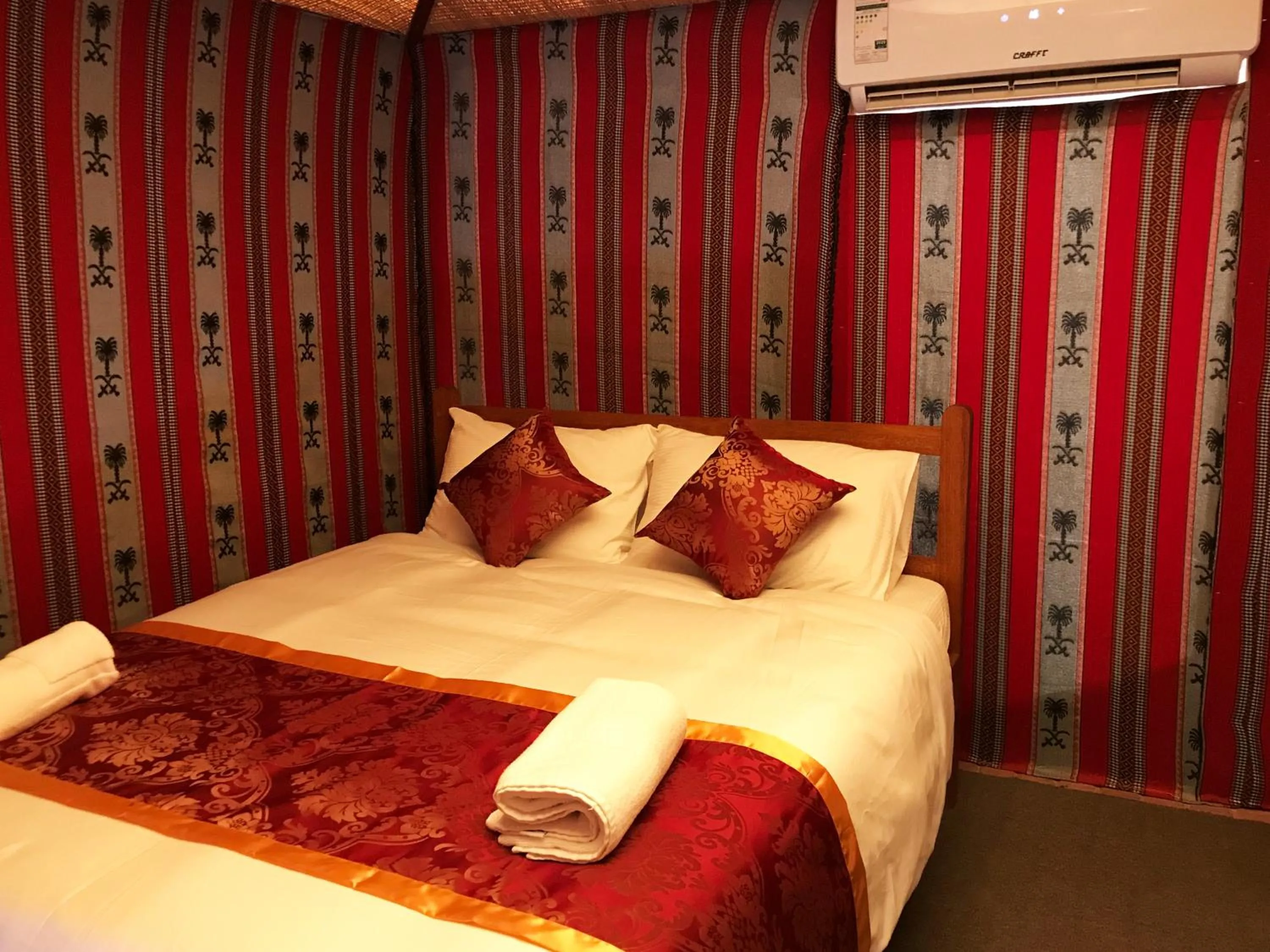 cot, Bed in Bedouin Oasis Desert Camp- Ras Al Khaimah