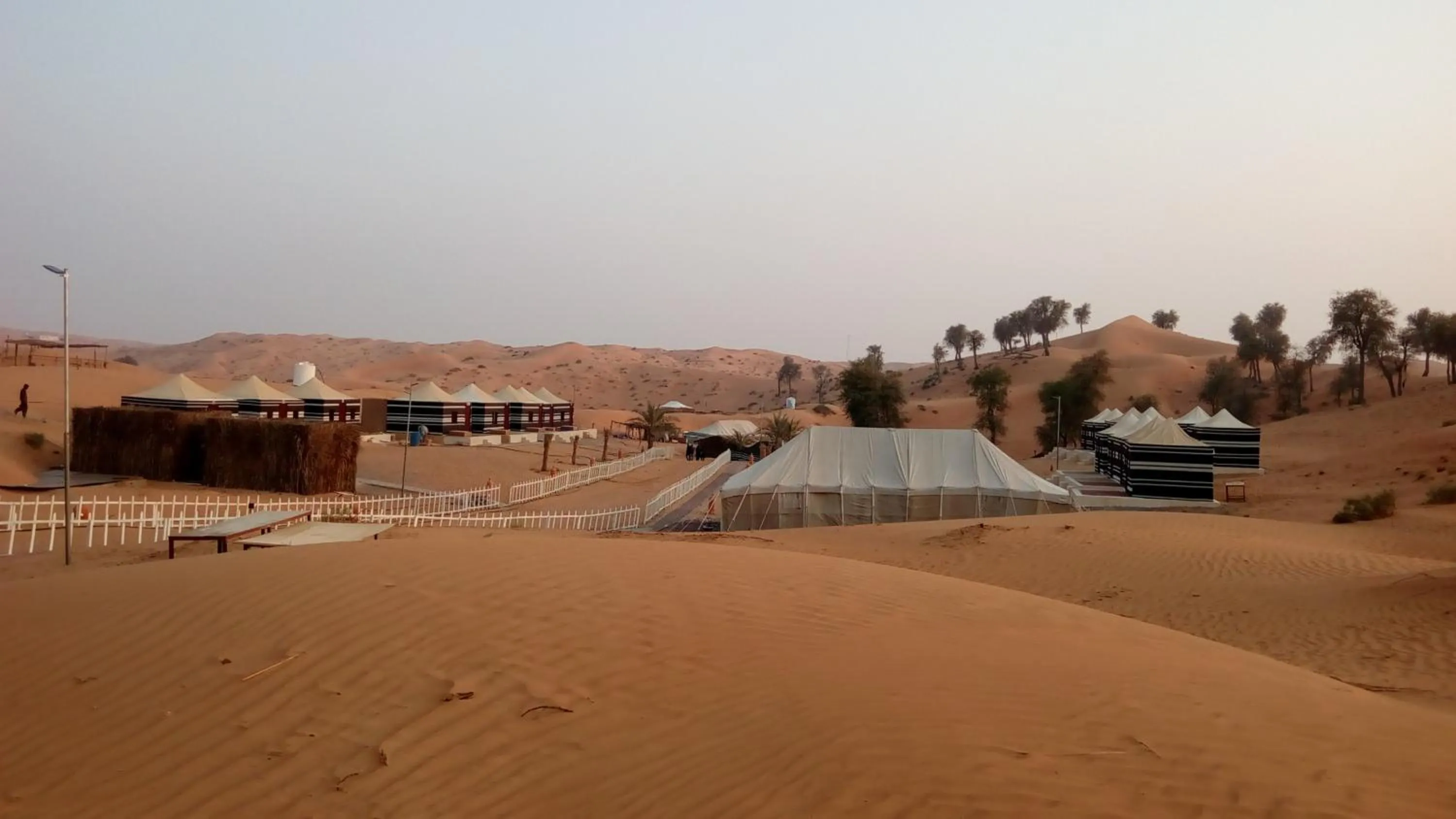 Natural landscape in Bedouin Oasis Desert Camp- Ras Al Khaimah