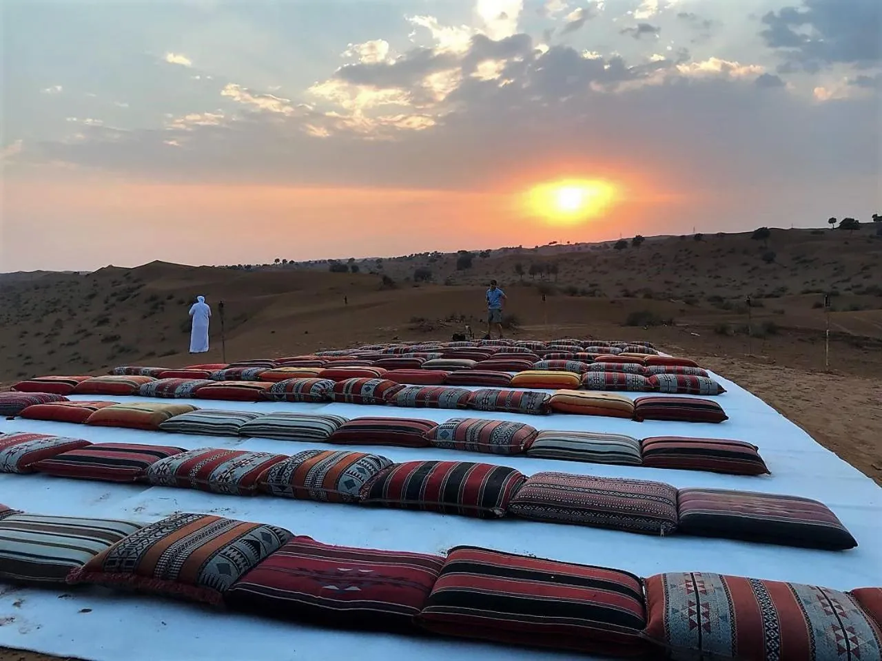 Sunset in Bedouin Oasis Desert Camp- Ras Al Khaimah