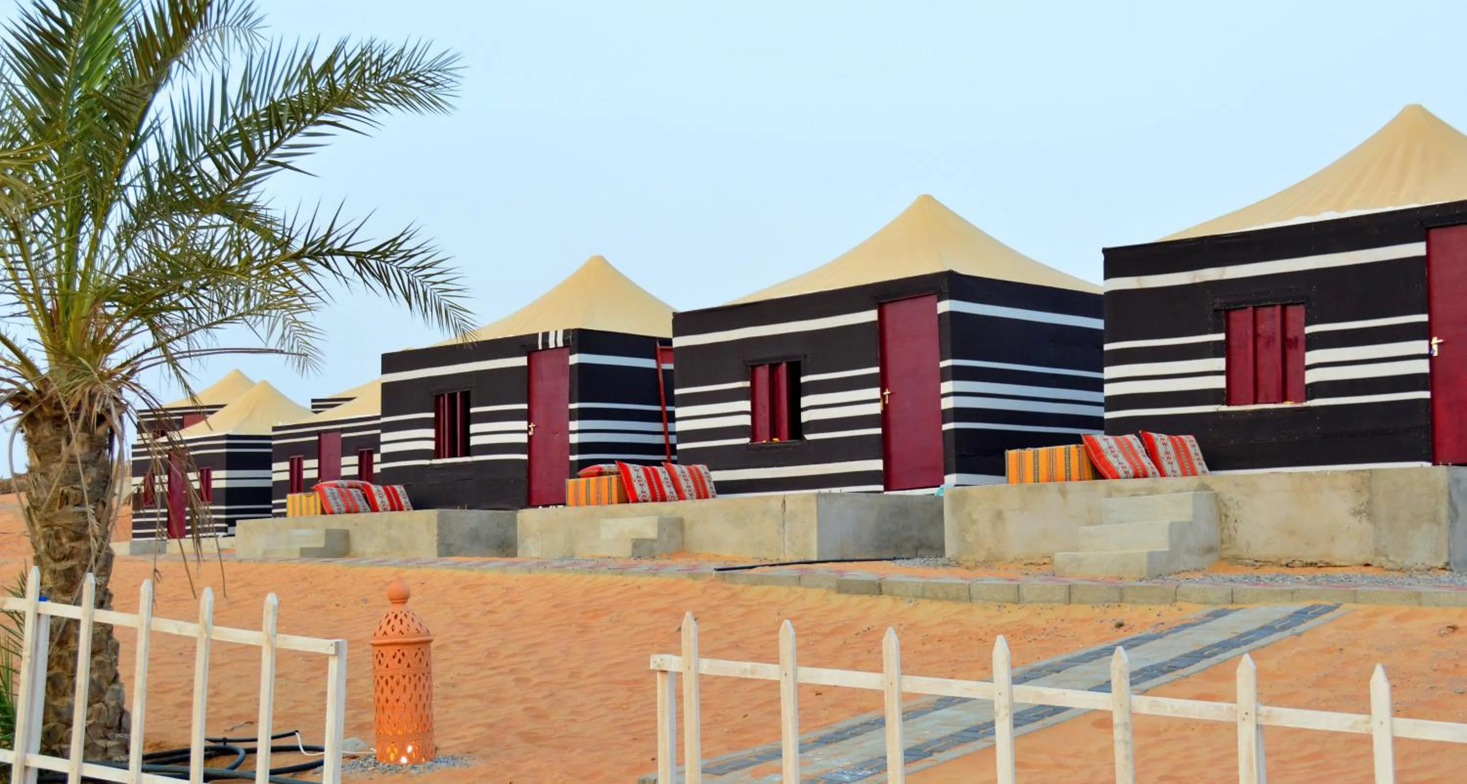 Natural landscape in Bedouin Oasis Desert Camp- Ras Al Khaimah