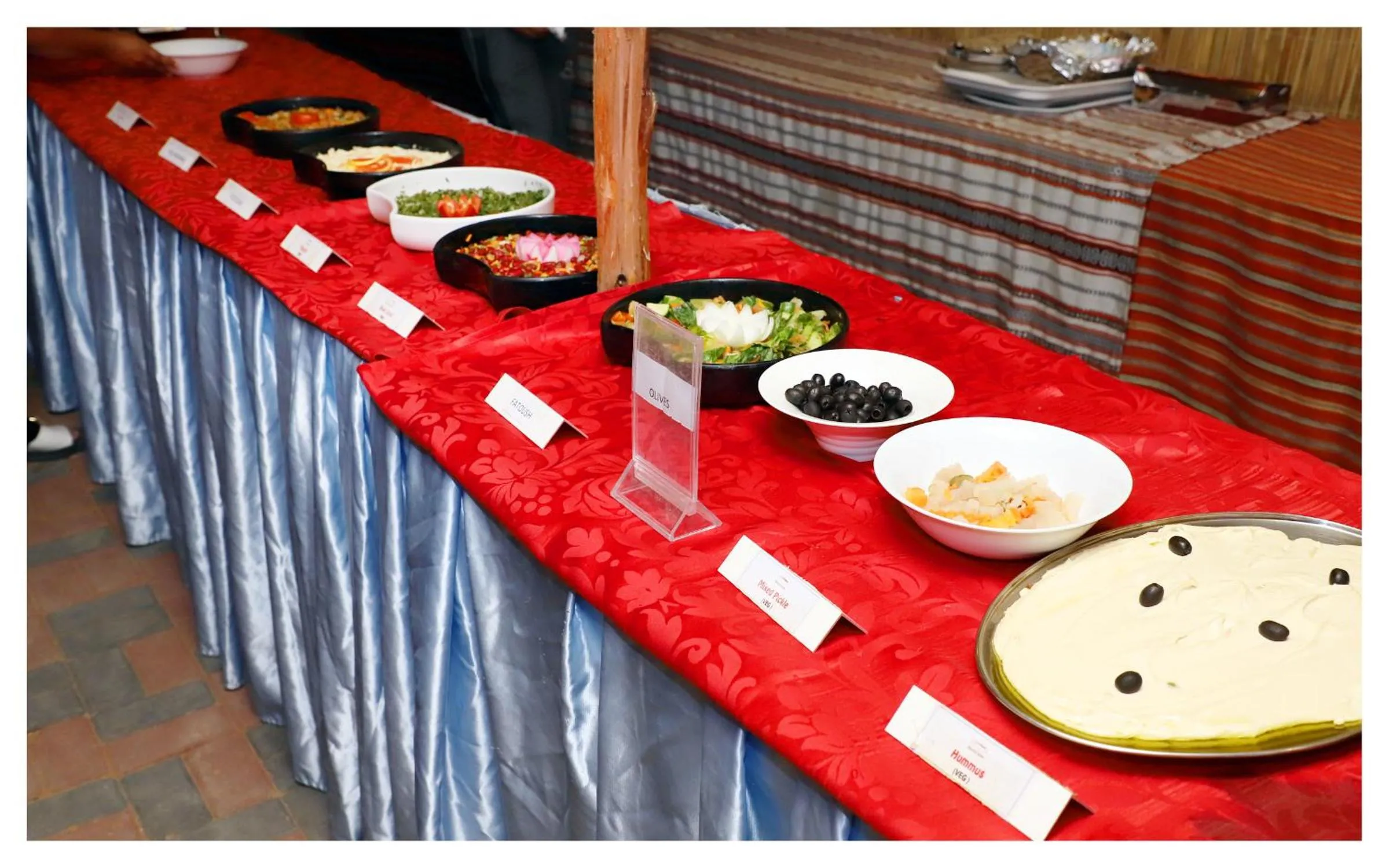 Breakfast in Bedouin Oasis Desert Camp- Ras Al Khaimah