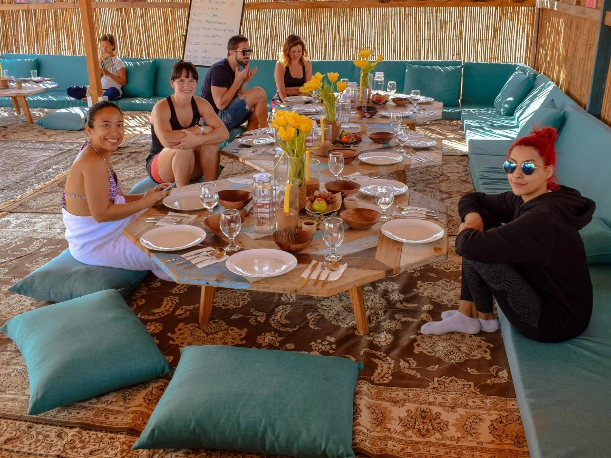 Breakfast in Bedouin Oasis Desert Camp- Ras Al Khaimah