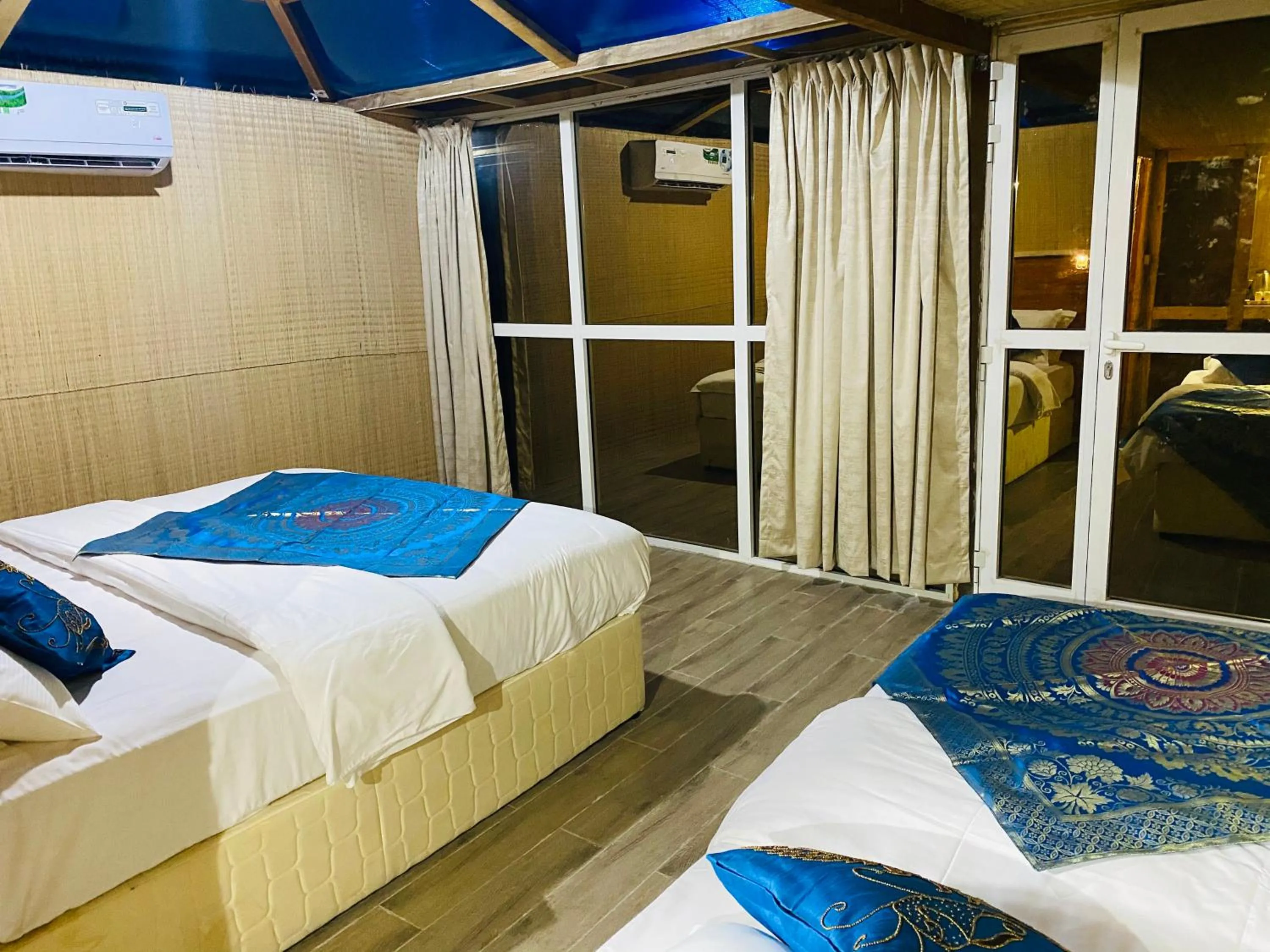 Bed in Bedouin Oasis Desert Camp- Ras Al Khaimah