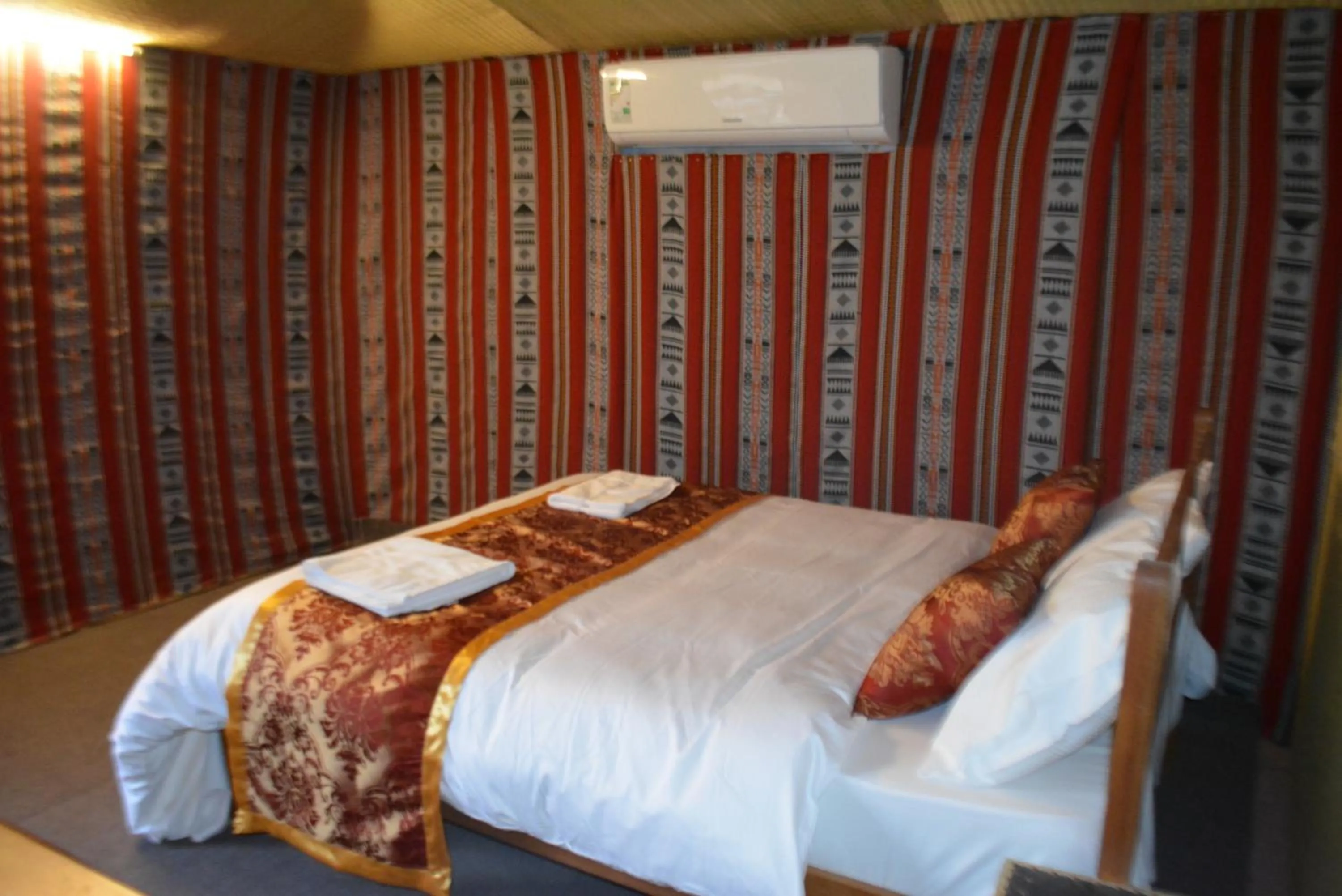 Bed in Bedouin Oasis Desert Camp- Ras Al Khaimah