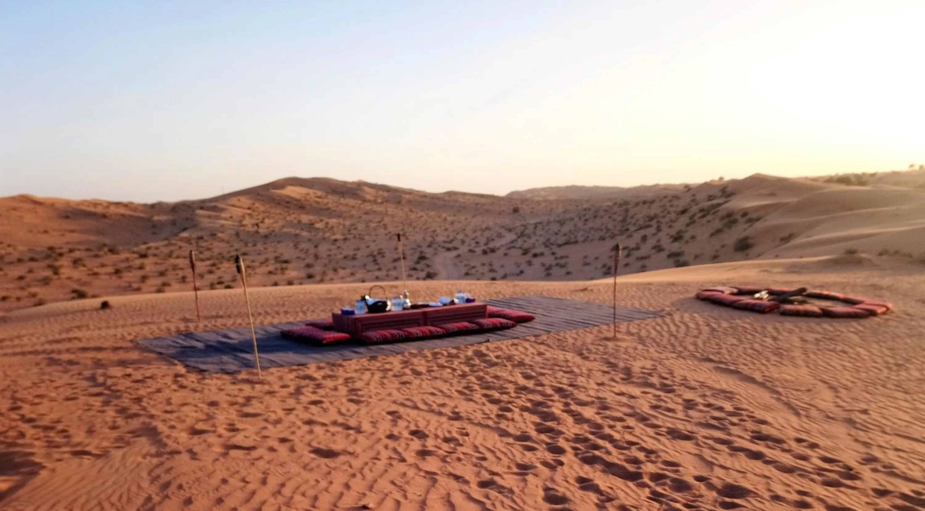 Sunset in Bedouin Oasis Desert Camp- Ras Al Khaimah