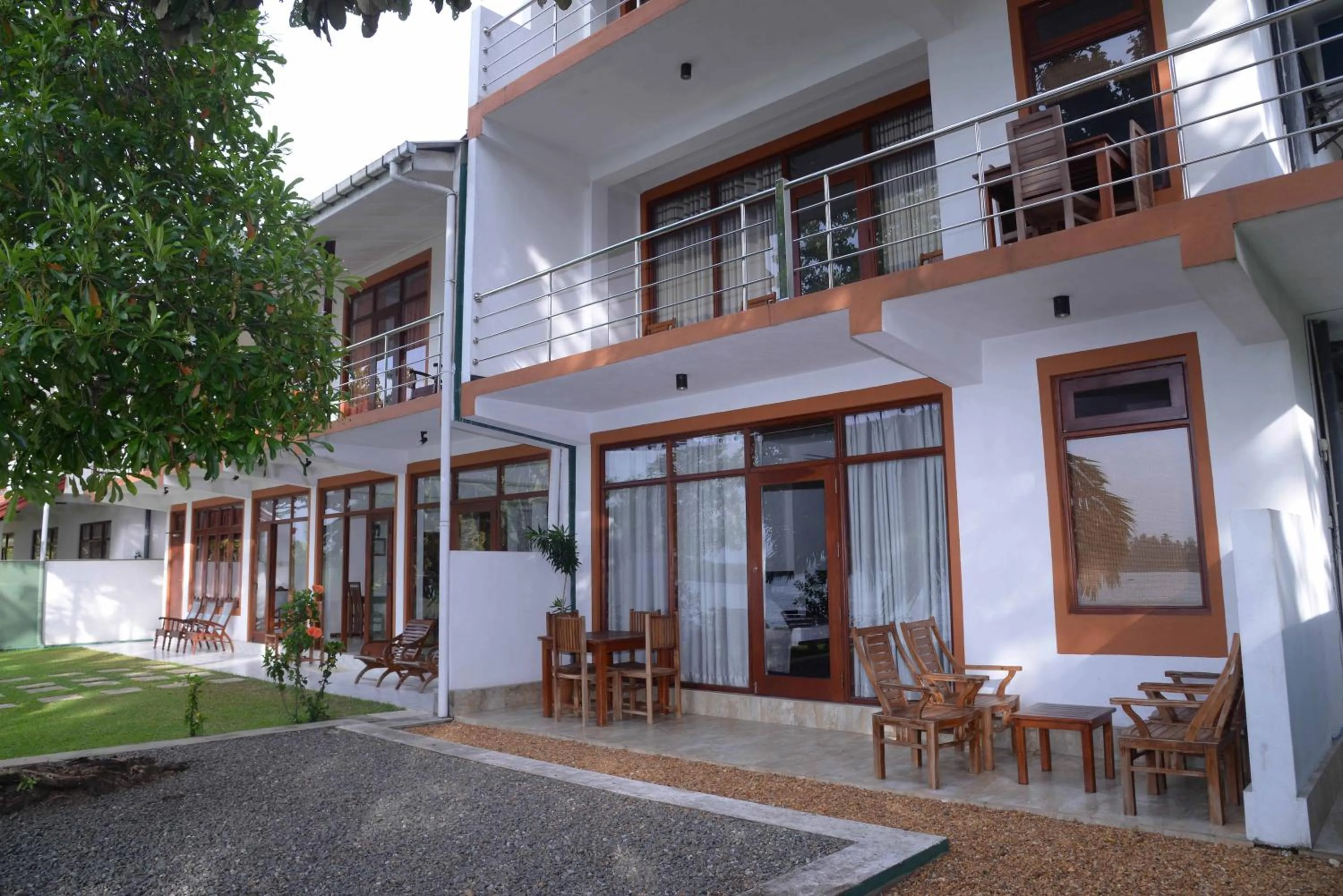 Property building in Riverside Inn Fuji