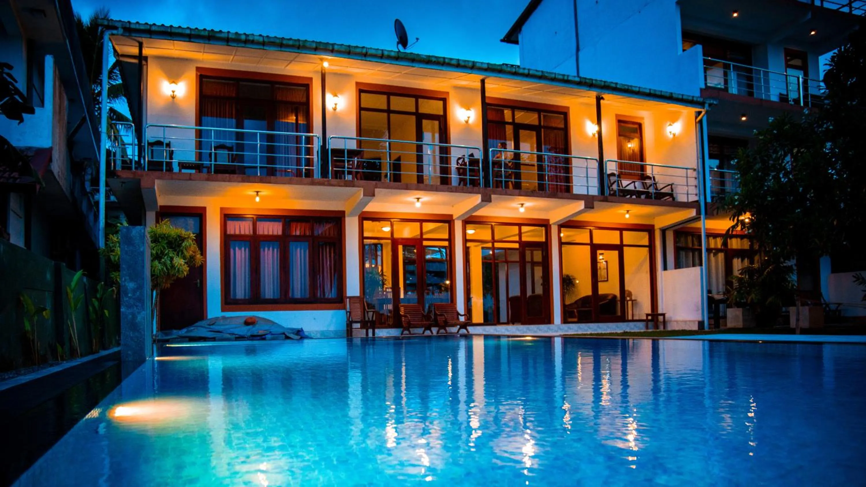 Property building in Riverside Inn Fuji