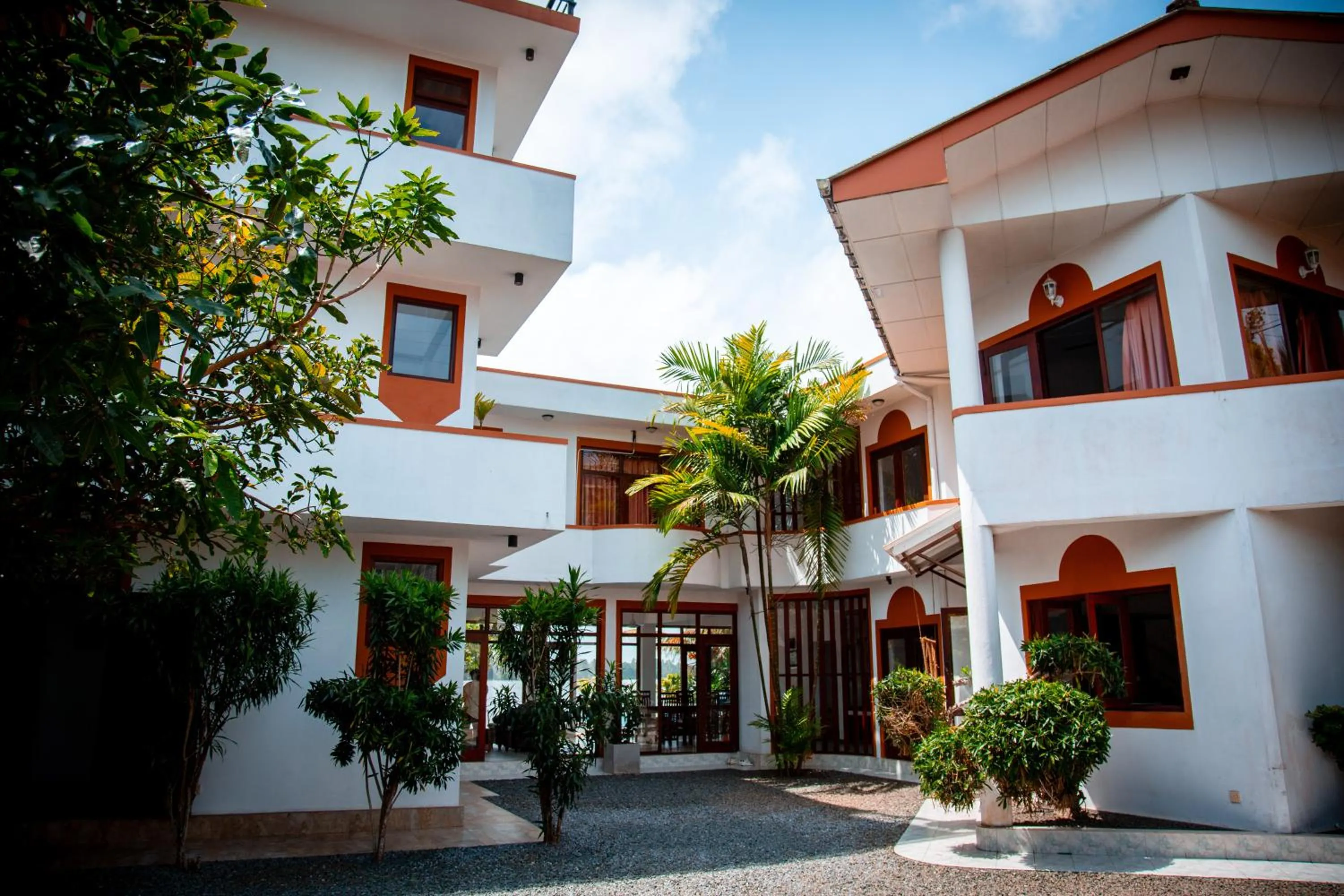 Property building in Riverside Inn Fuji