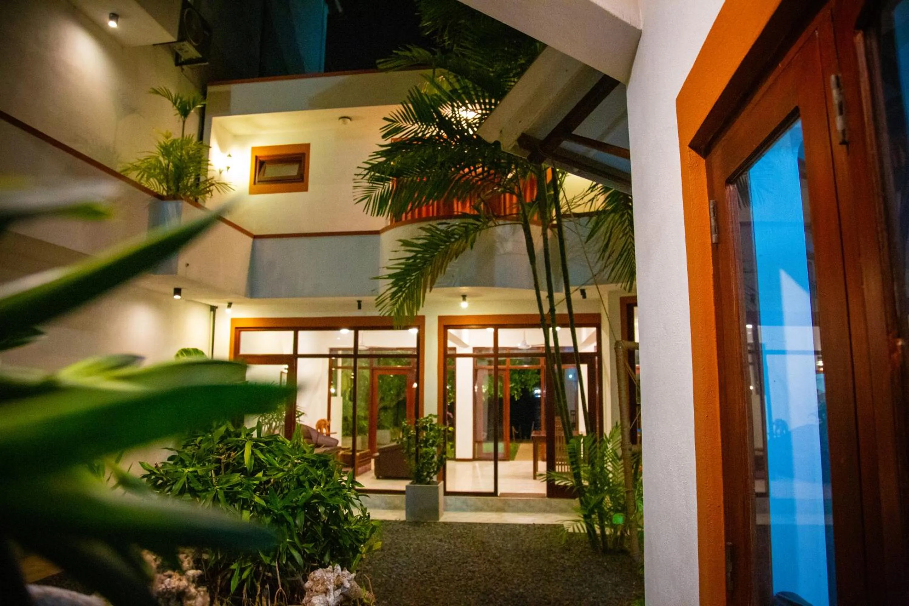 Facade/entrance in Riverside Inn Fuji