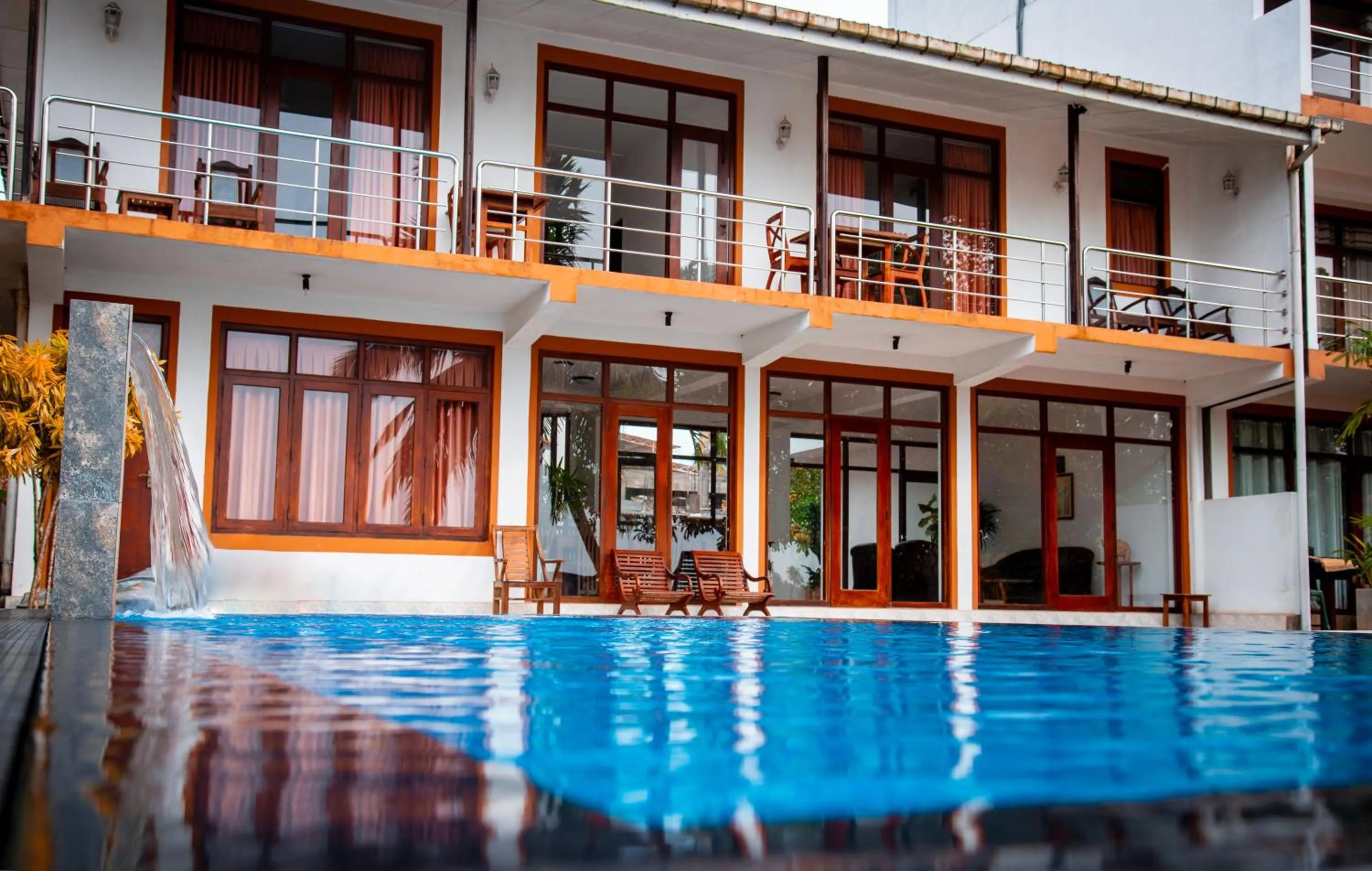 Property building in Riverside Inn Fuji