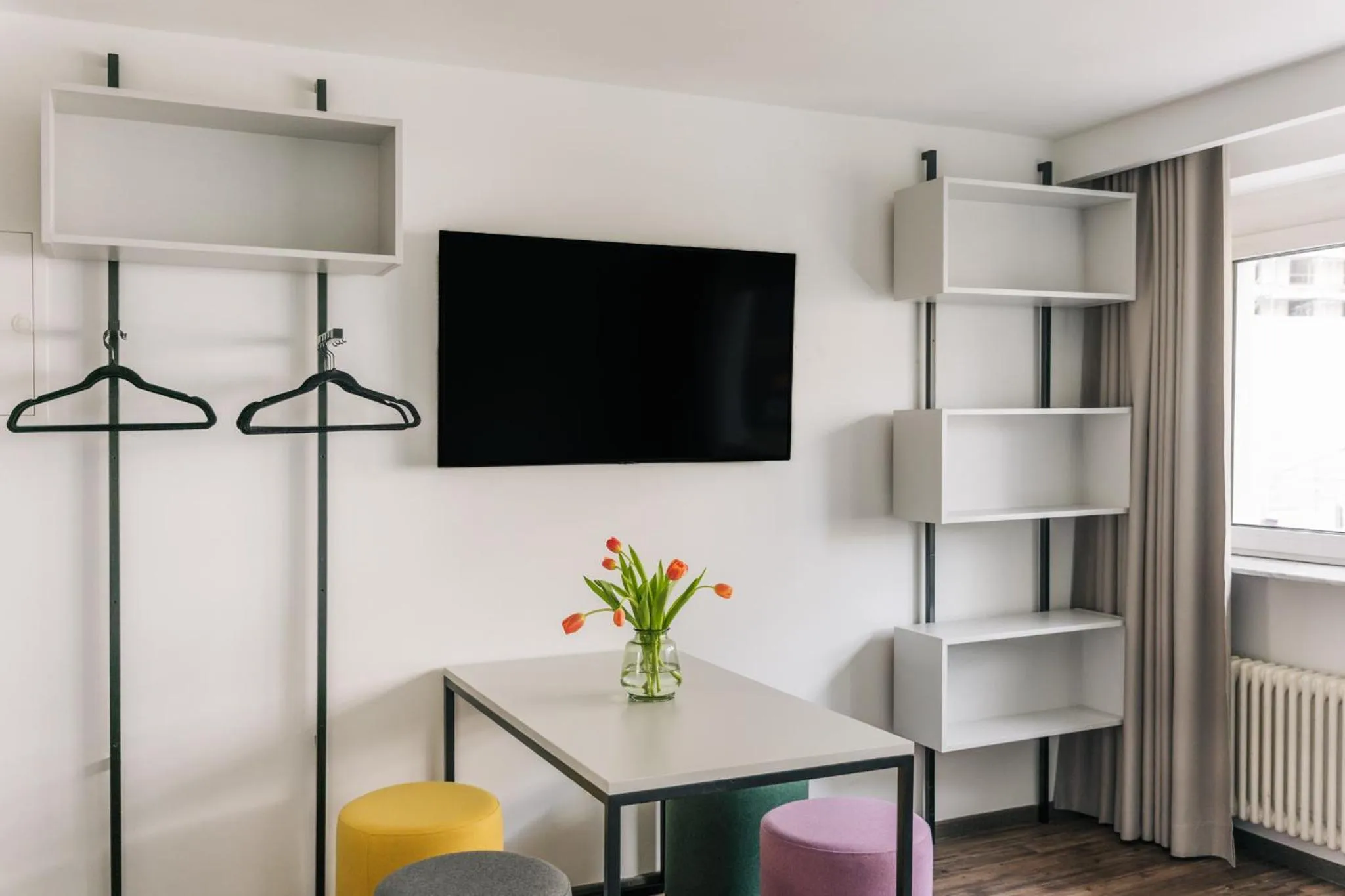 TV and multimedia in Homaris Apartments Frankfurt