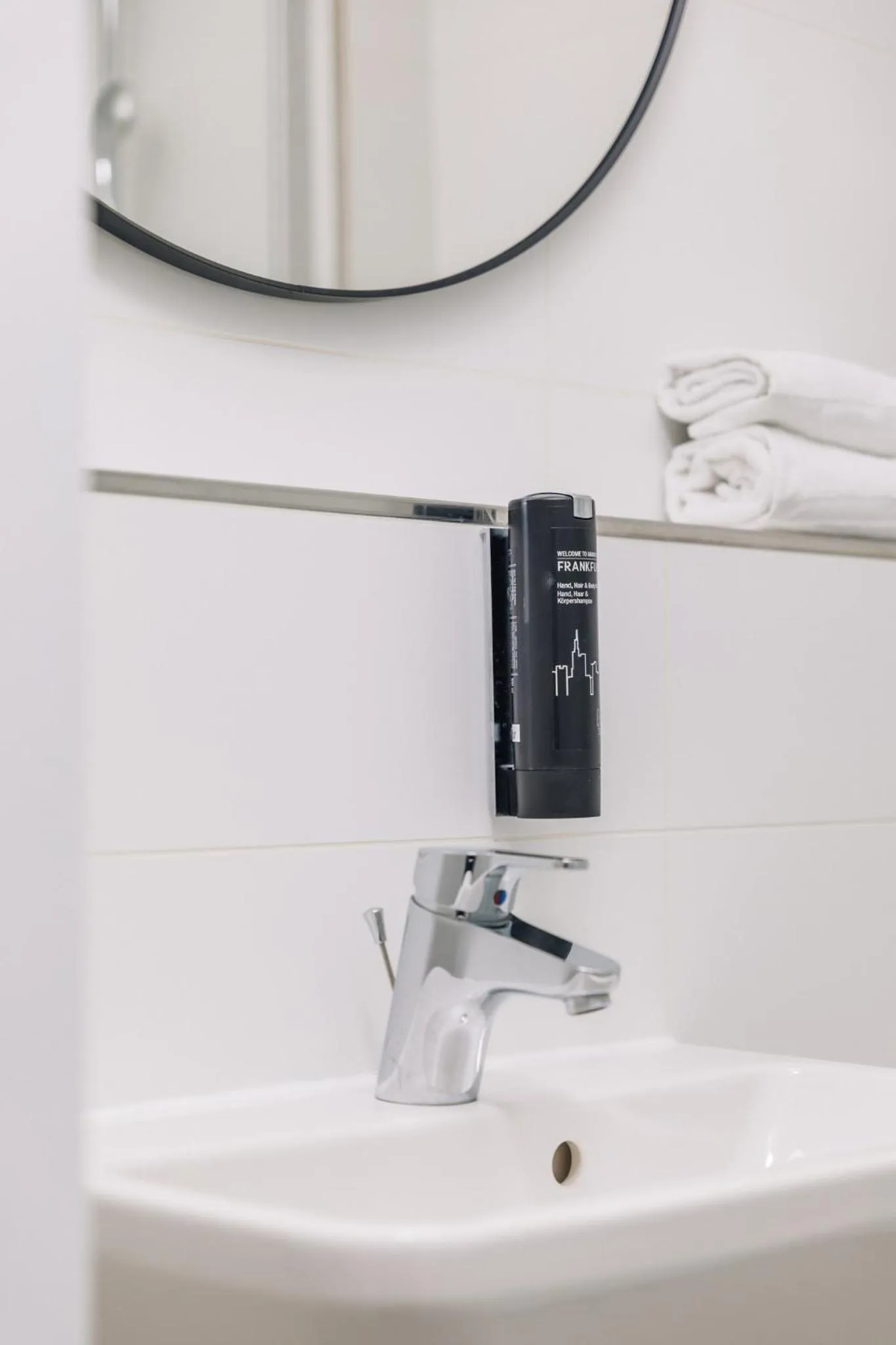 Bathroom in Homaris Apartments Frankfurt