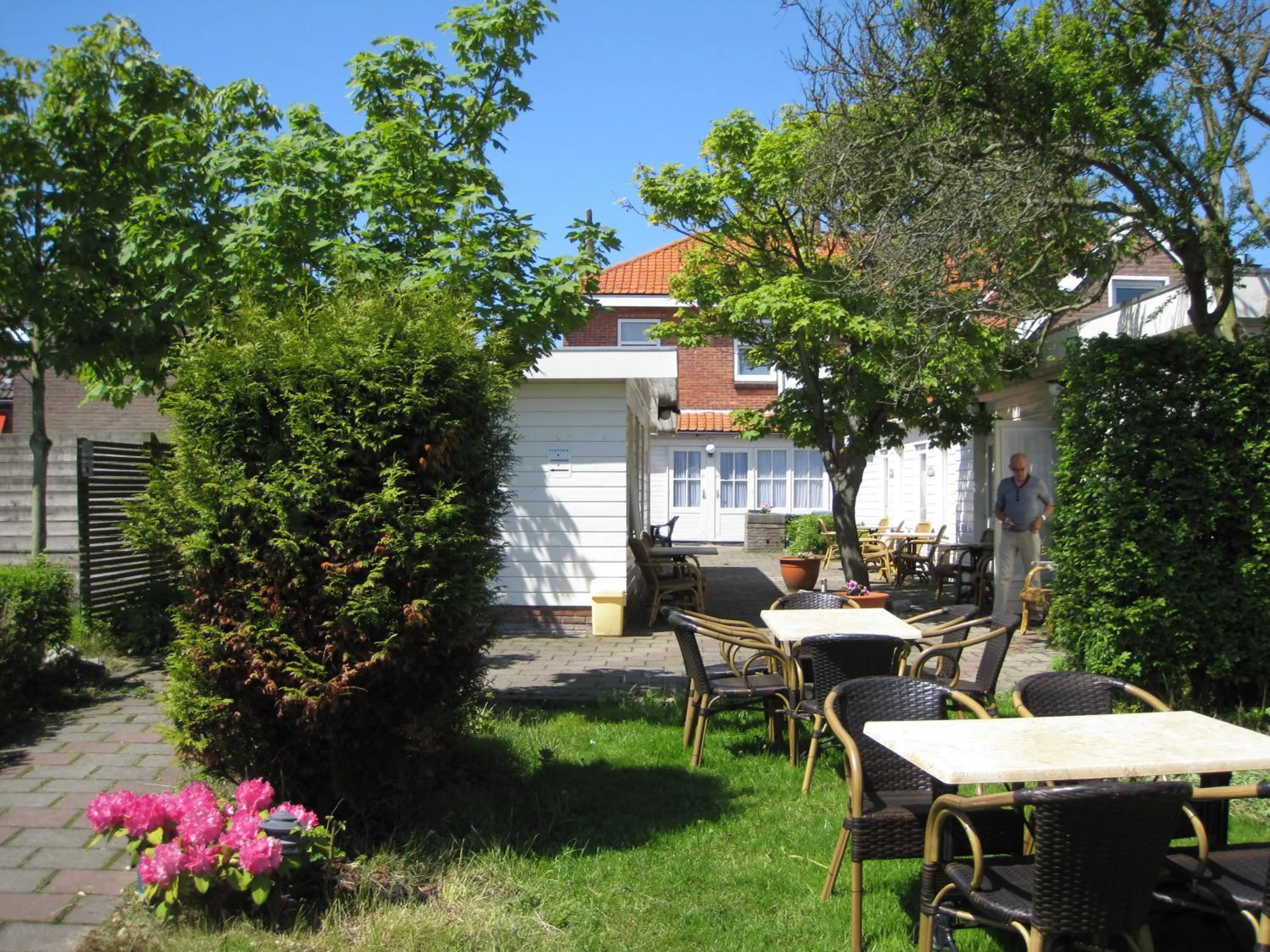 Garden in Hotel Valkenhof