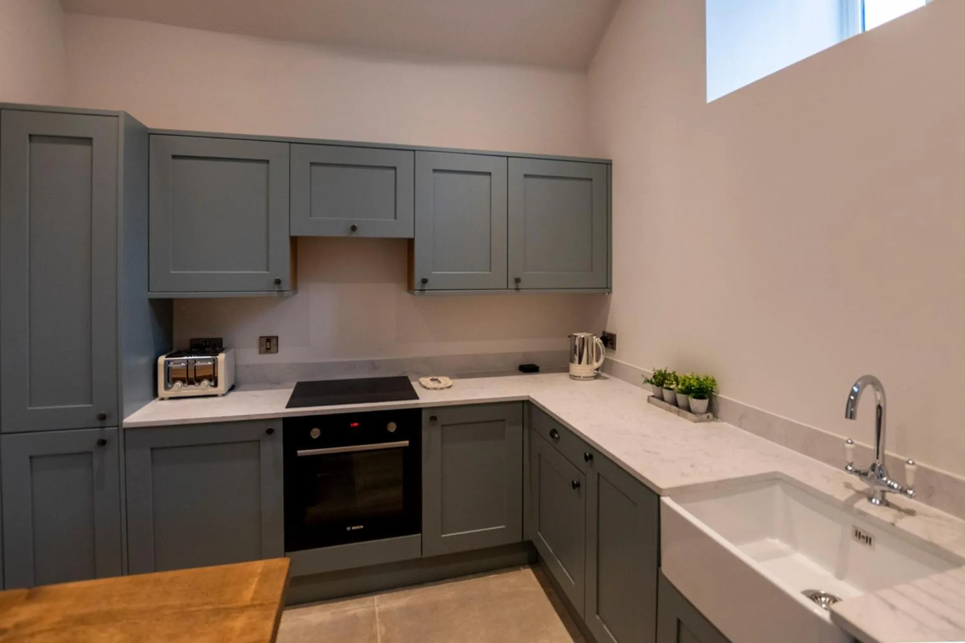 Kitchen or kitchenette in Pen Isa’r Llan