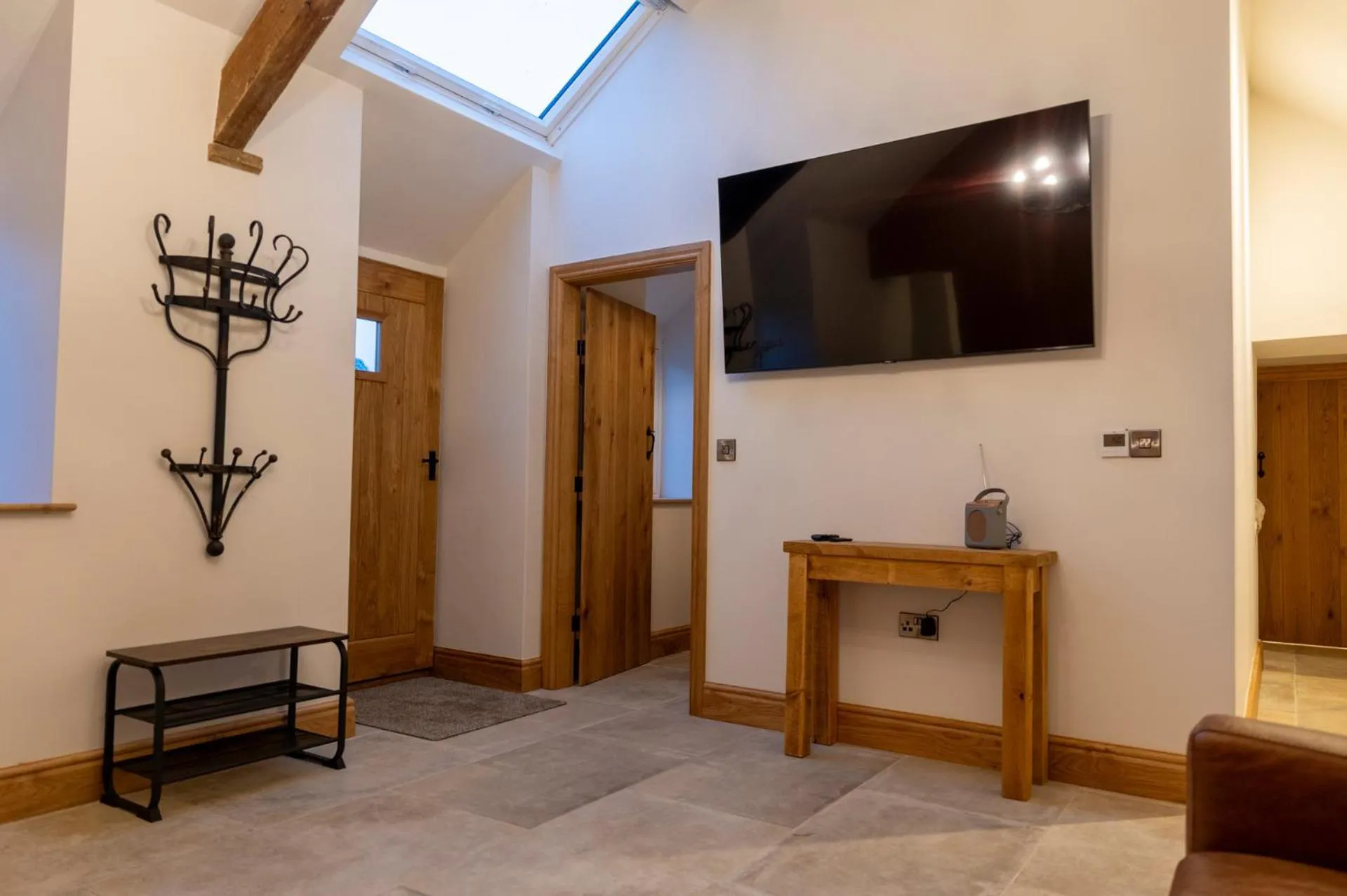 Living room in Pen Isa’r Llan