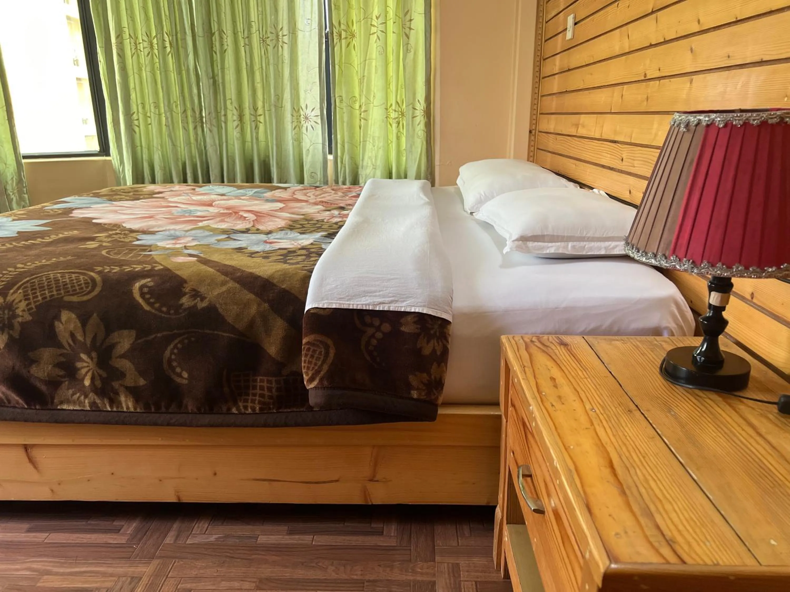 Bed in Hotel Diplomat