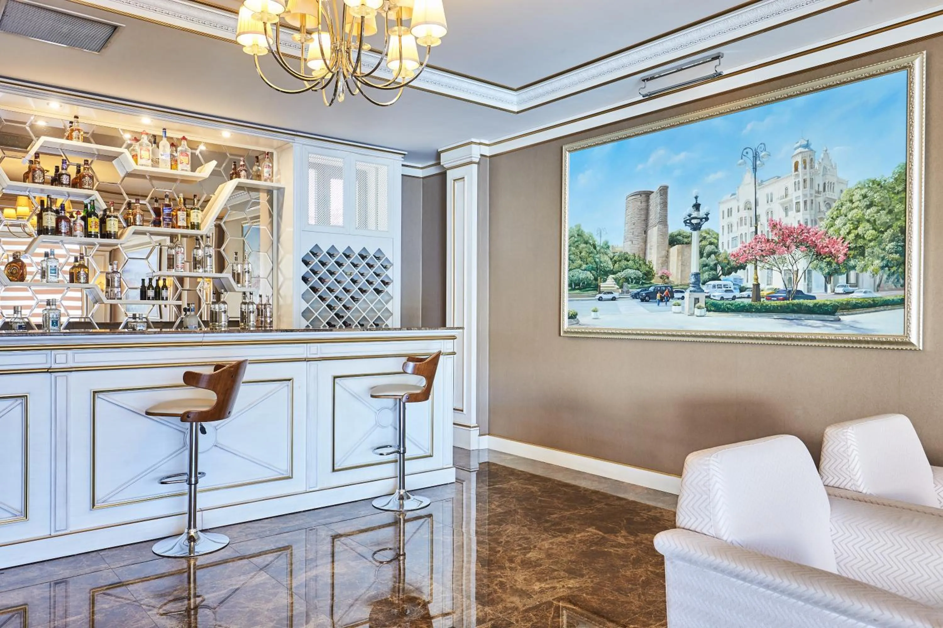 Decorative detail in Boulevard Side Hotel