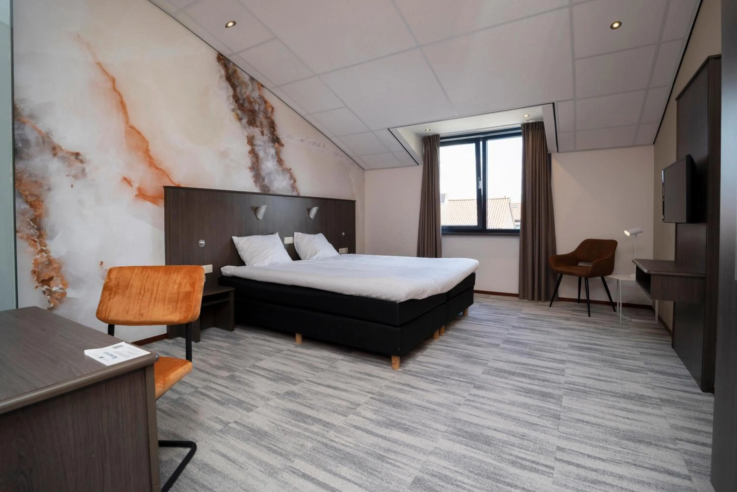 Bed in Fletcher Wellness-Hotel Brabant-Mill