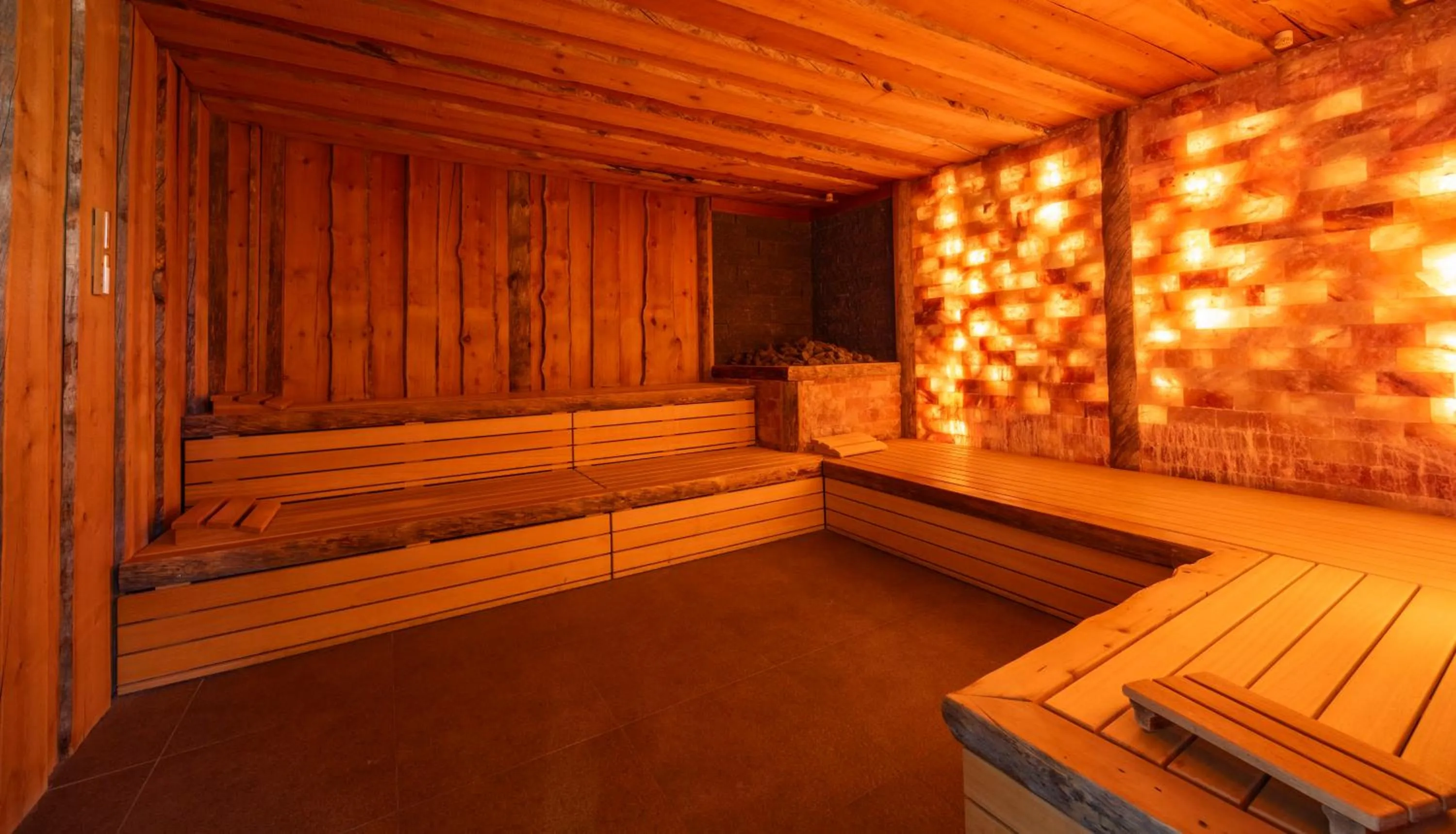 Sauna in Fletcher Wellness-Hotel Brabant-Mill