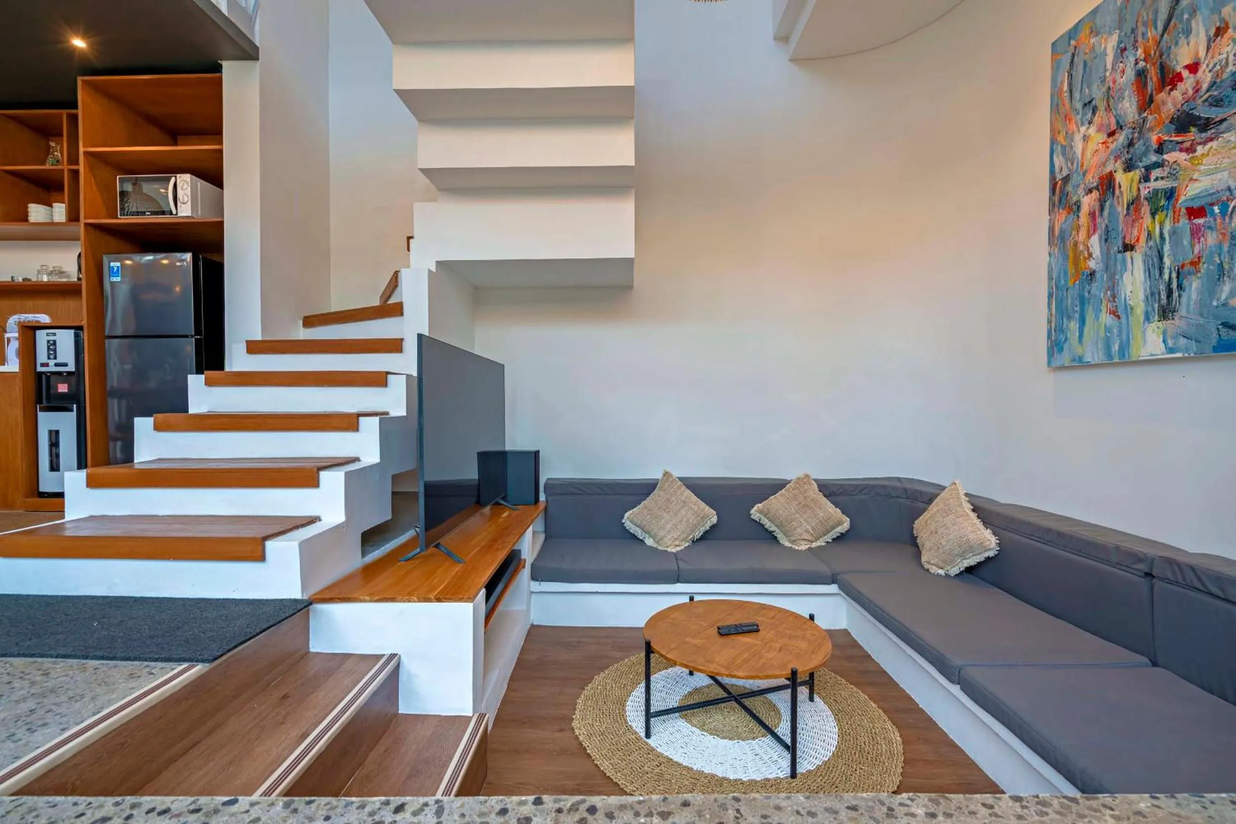 Living room in Villa Kemiri - Canggu near Batu Bolong Beach