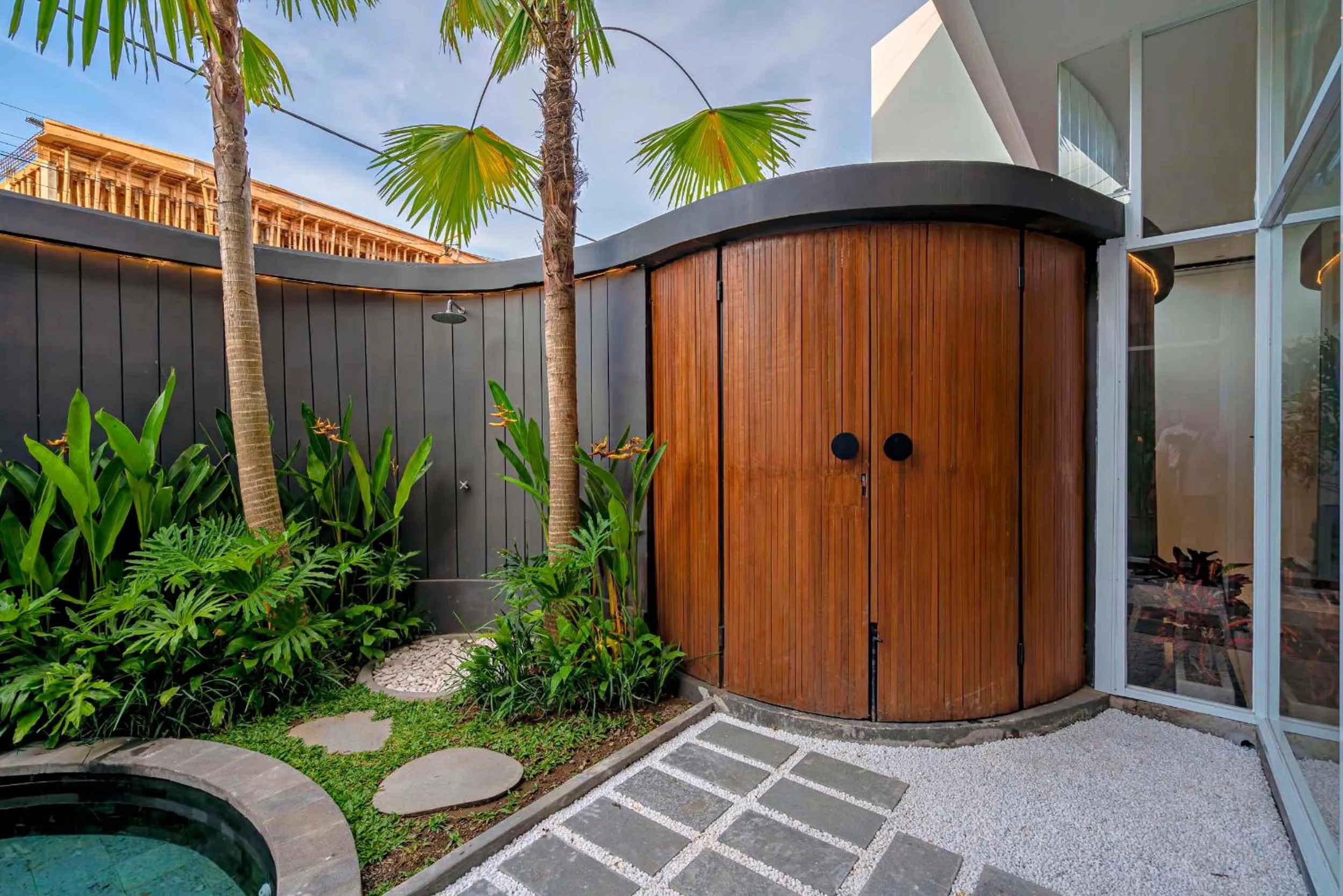 Garden view in Villa Kemiri - Canggu near Batu Bolong Beach