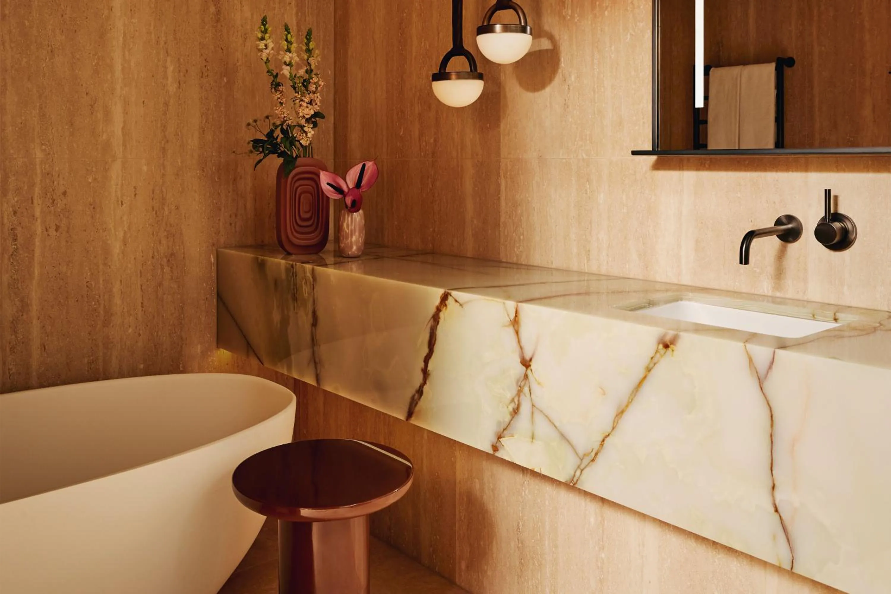 Bathroom in The Emory, Maybourne