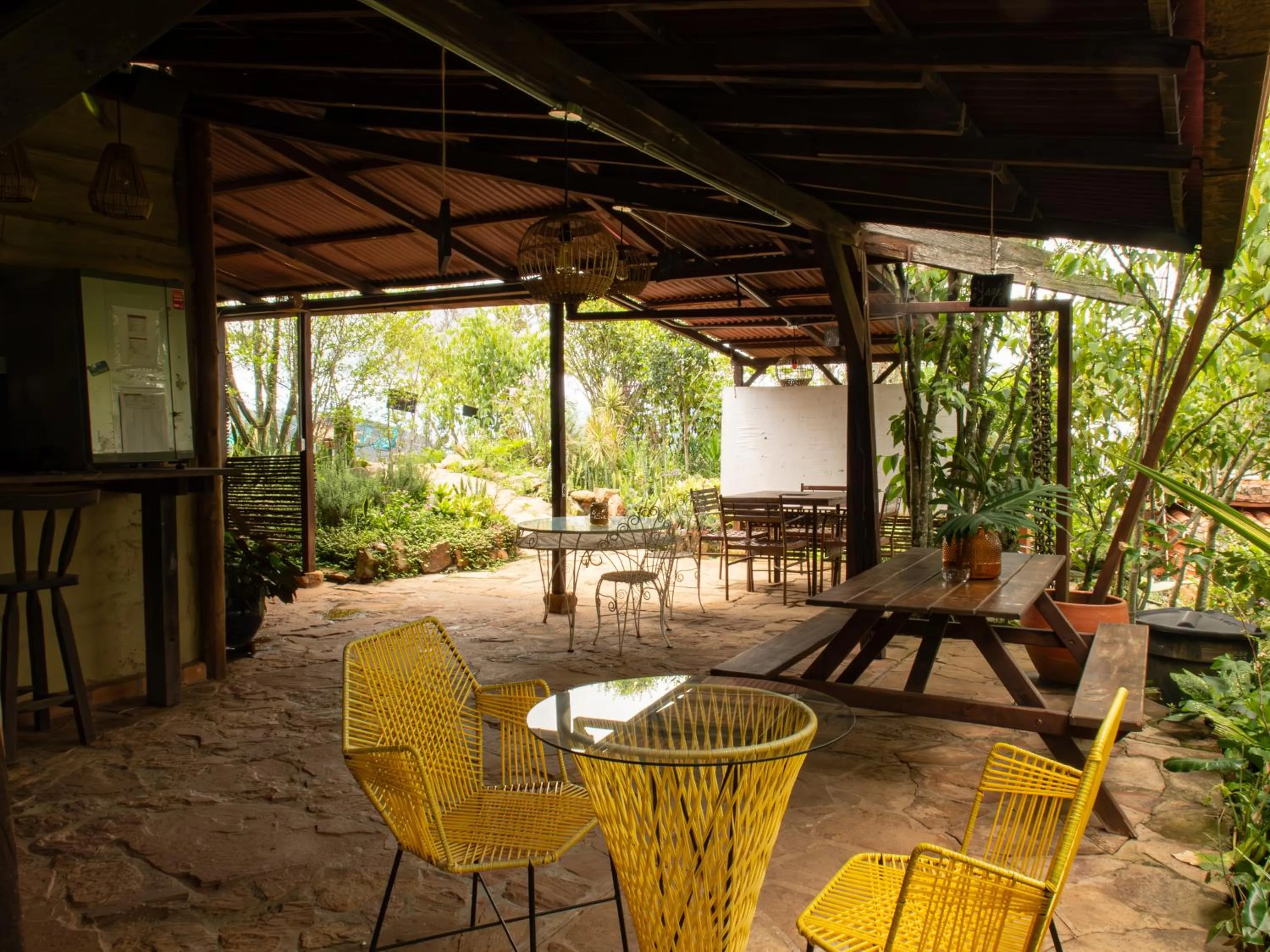 Patio in REFUGIO LA ROCA