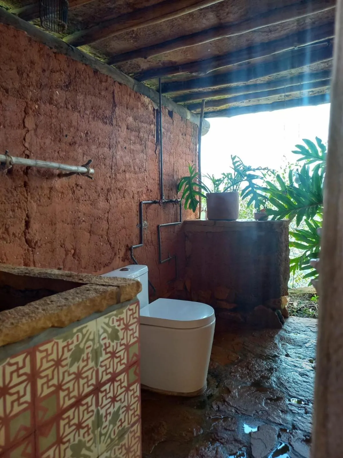 Bathroom in REFUGIO LA ROCA