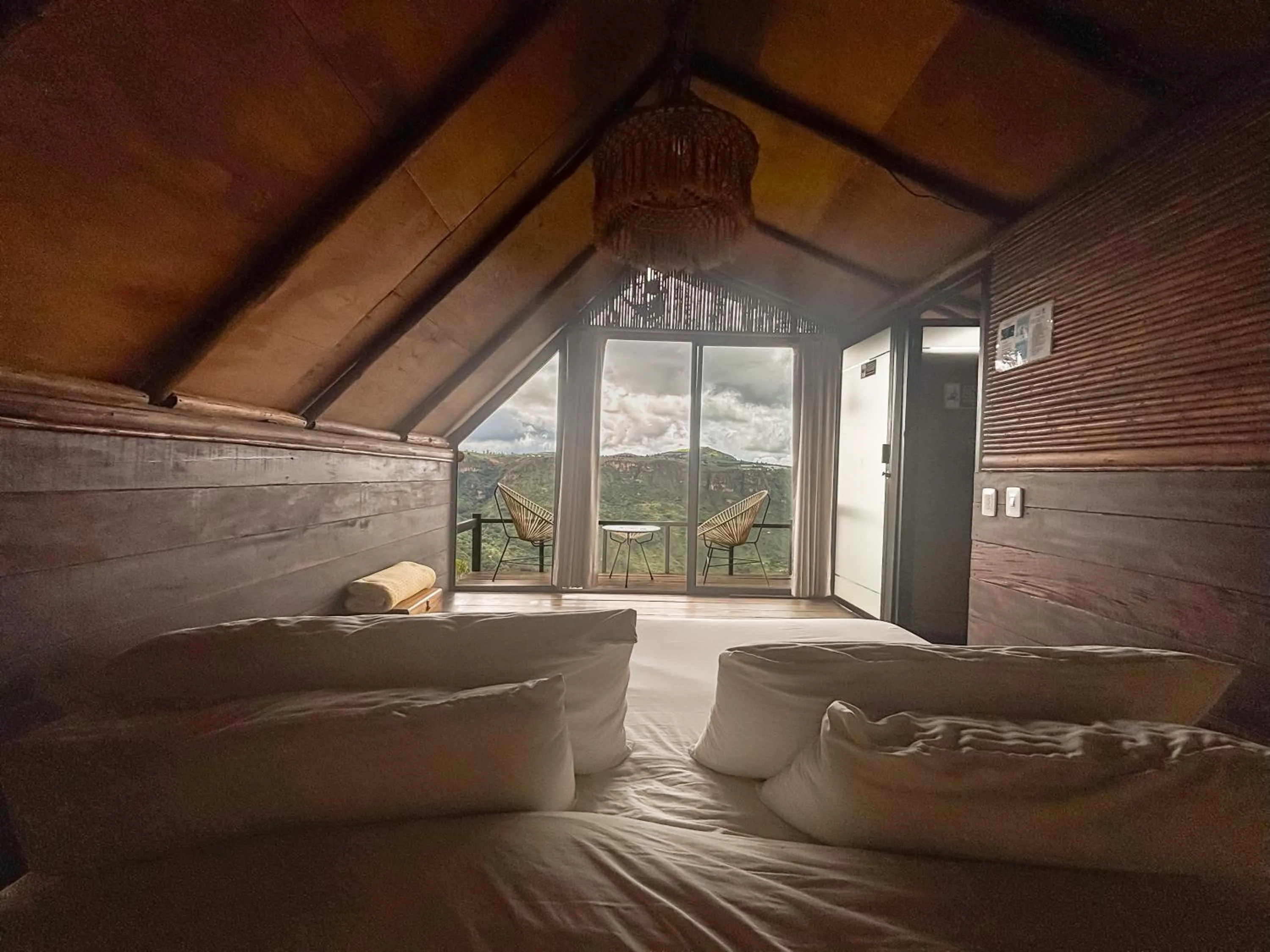 Bed in REFUGIO LA ROCA