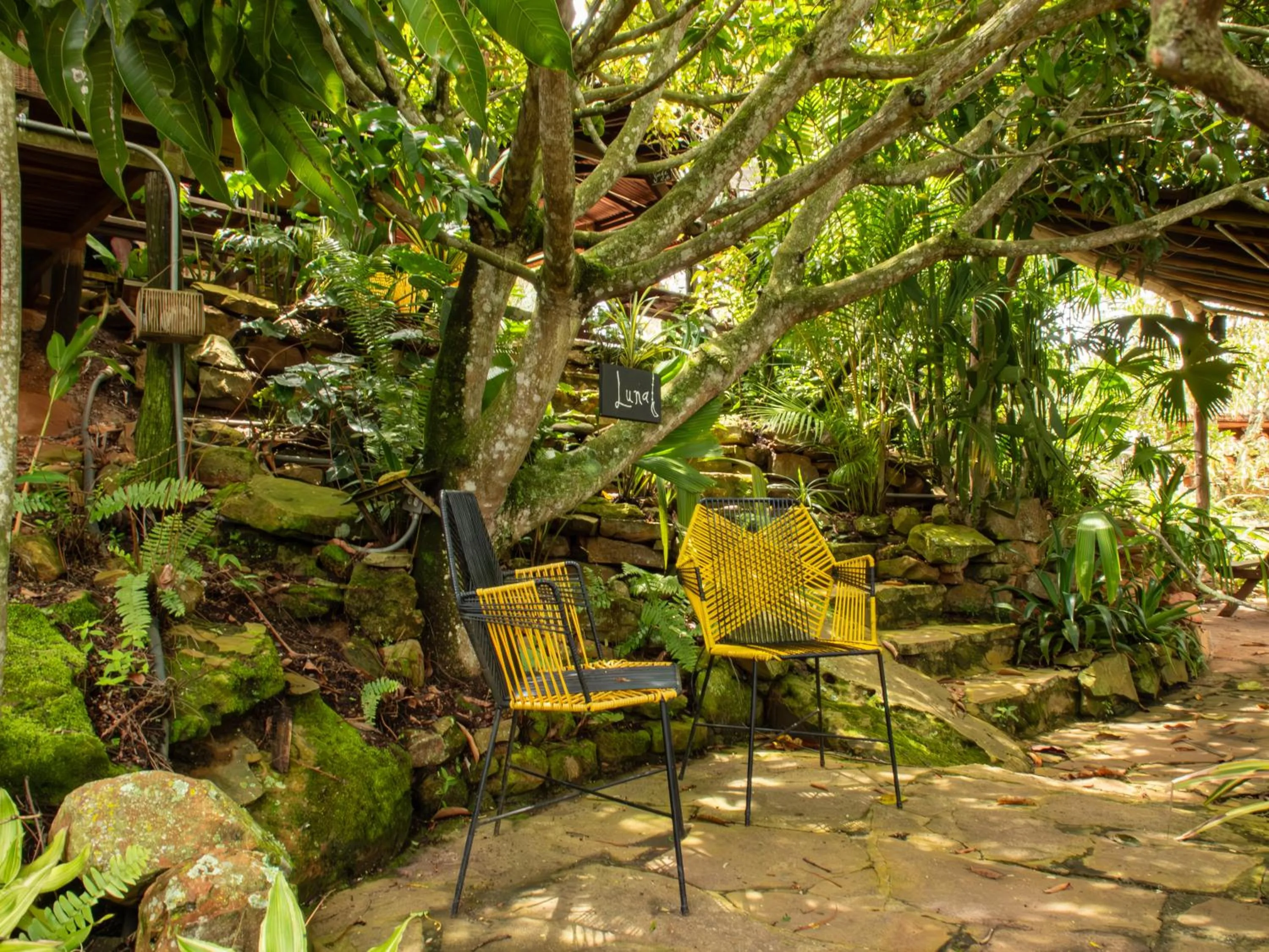 Patio in REFUGIO LA ROCA