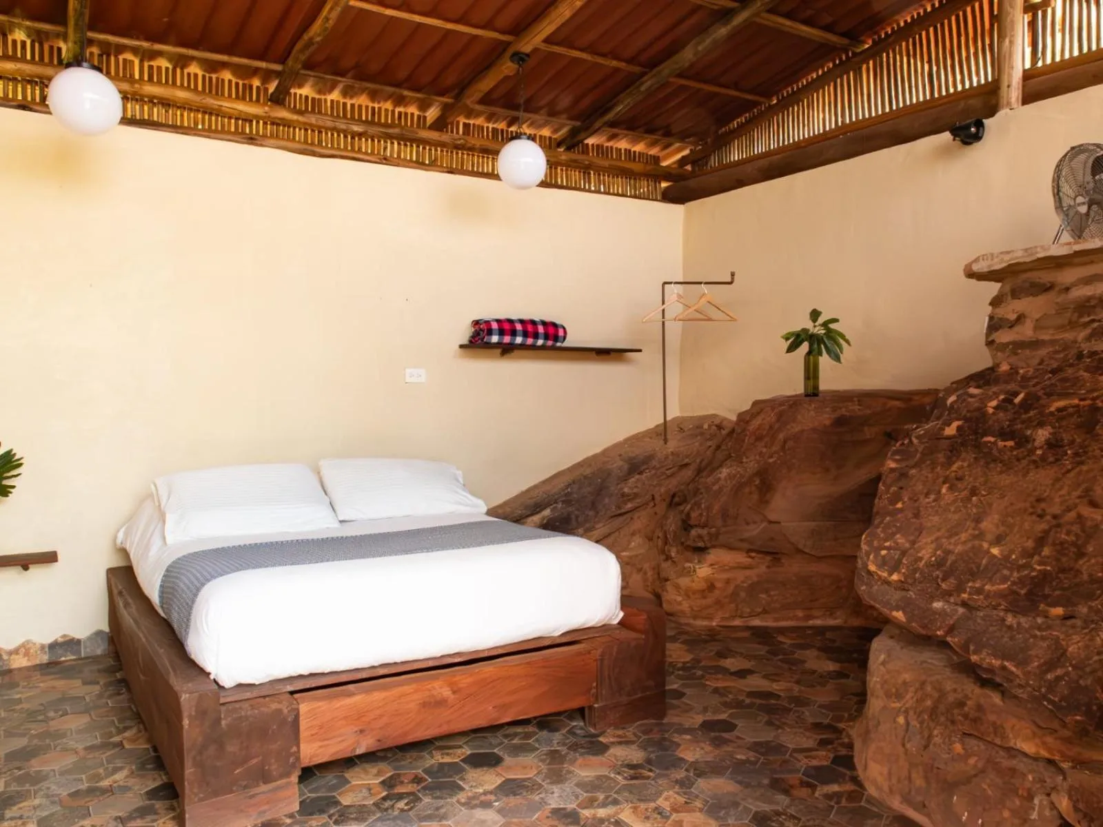Bed in REFUGIO LA ROCA