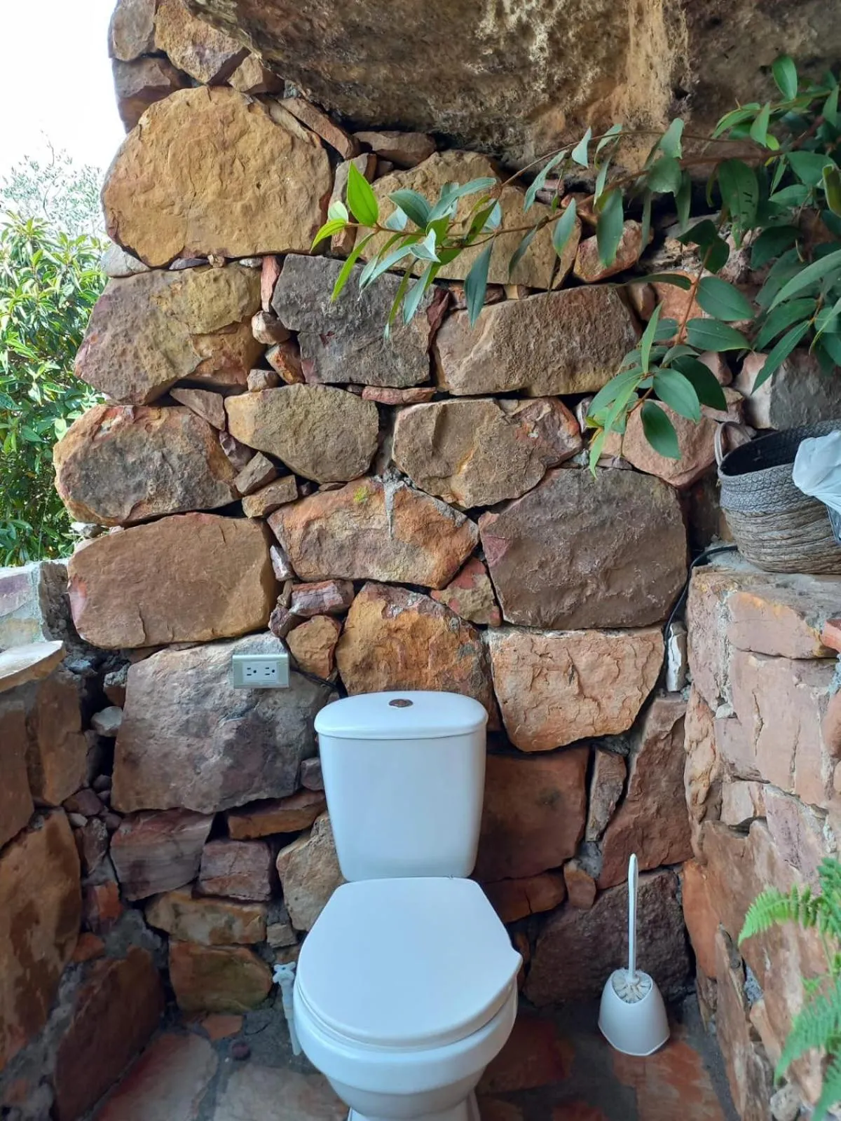 Toilet in REFUGIO LA ROCA