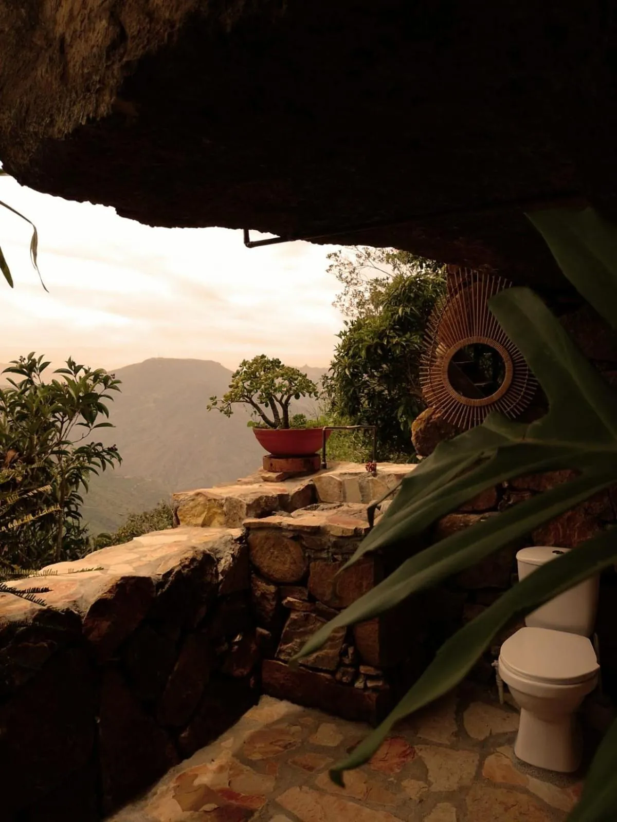Bathroom in REFUGIO LA ROCA