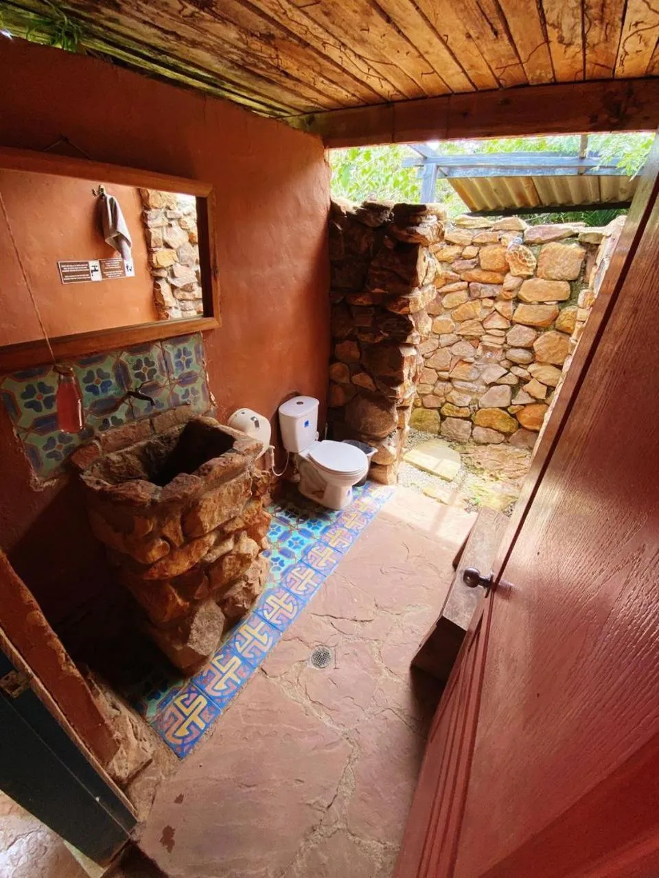 Bathroom in REFUGIO LA ROCA