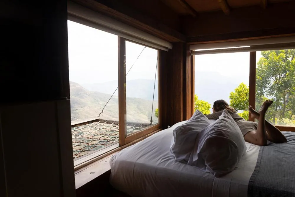 Bed in REFUGIO LA ROCA