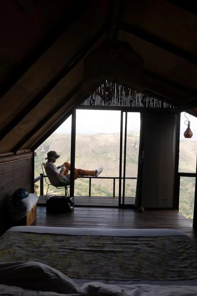 Bed in REFUGIO LA ROCA