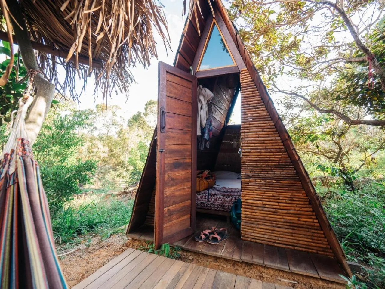 Bed in REFUGIO LA ROCA