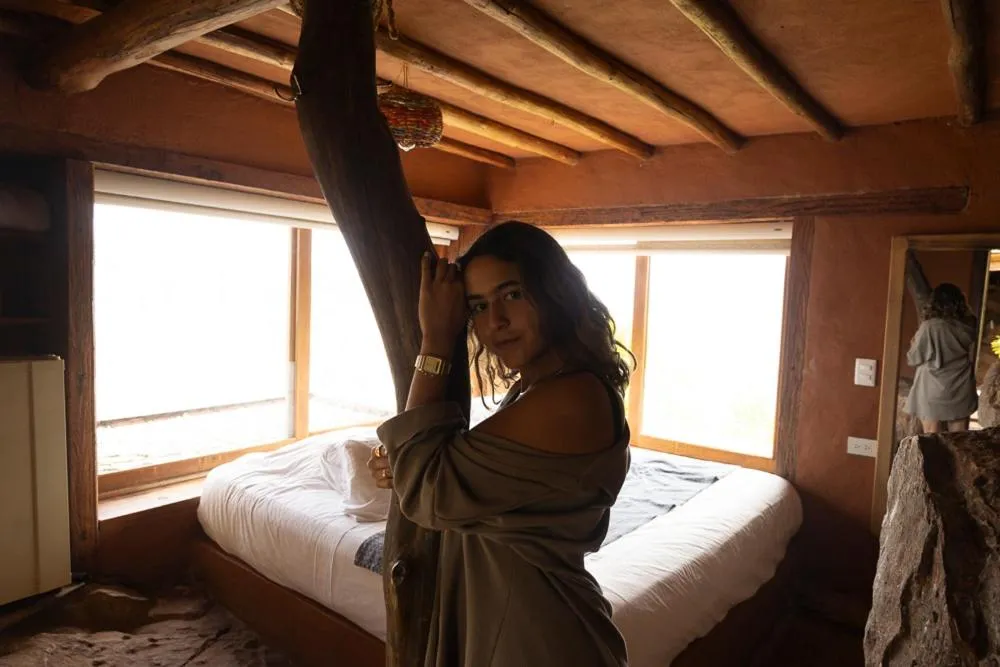 People, Bed in REFUGIO LA ROCA