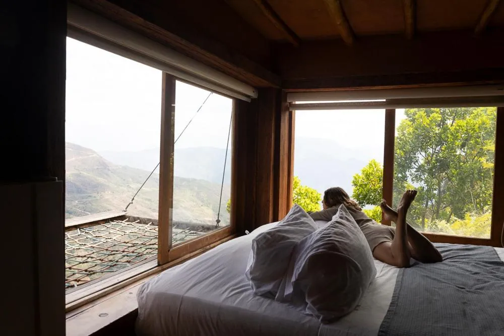 Bed in REFUGIO LA ROCA