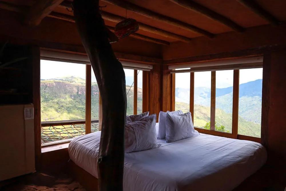 Bed in REFUGIO LA ROCA
