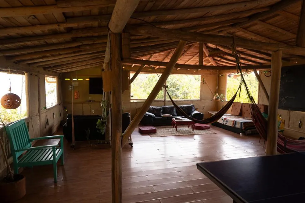 Living room in REFUGIO LA ROCA