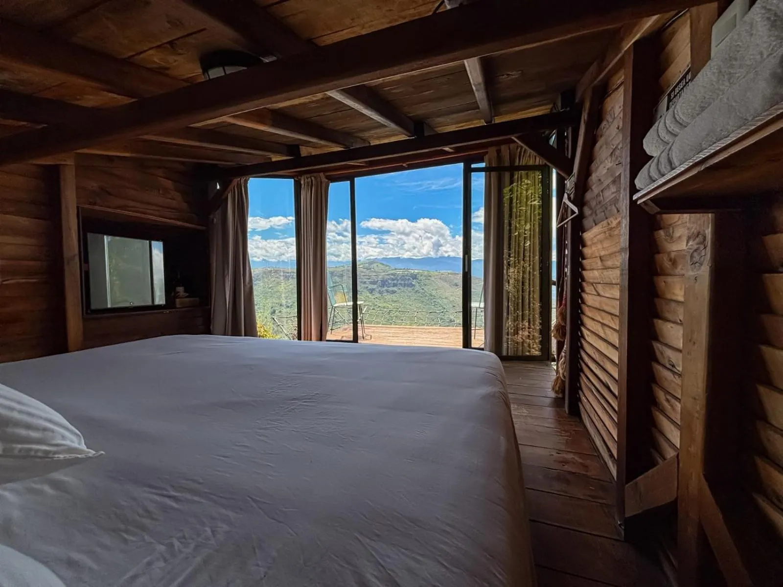 Bed in REFUGIO LA ROCA