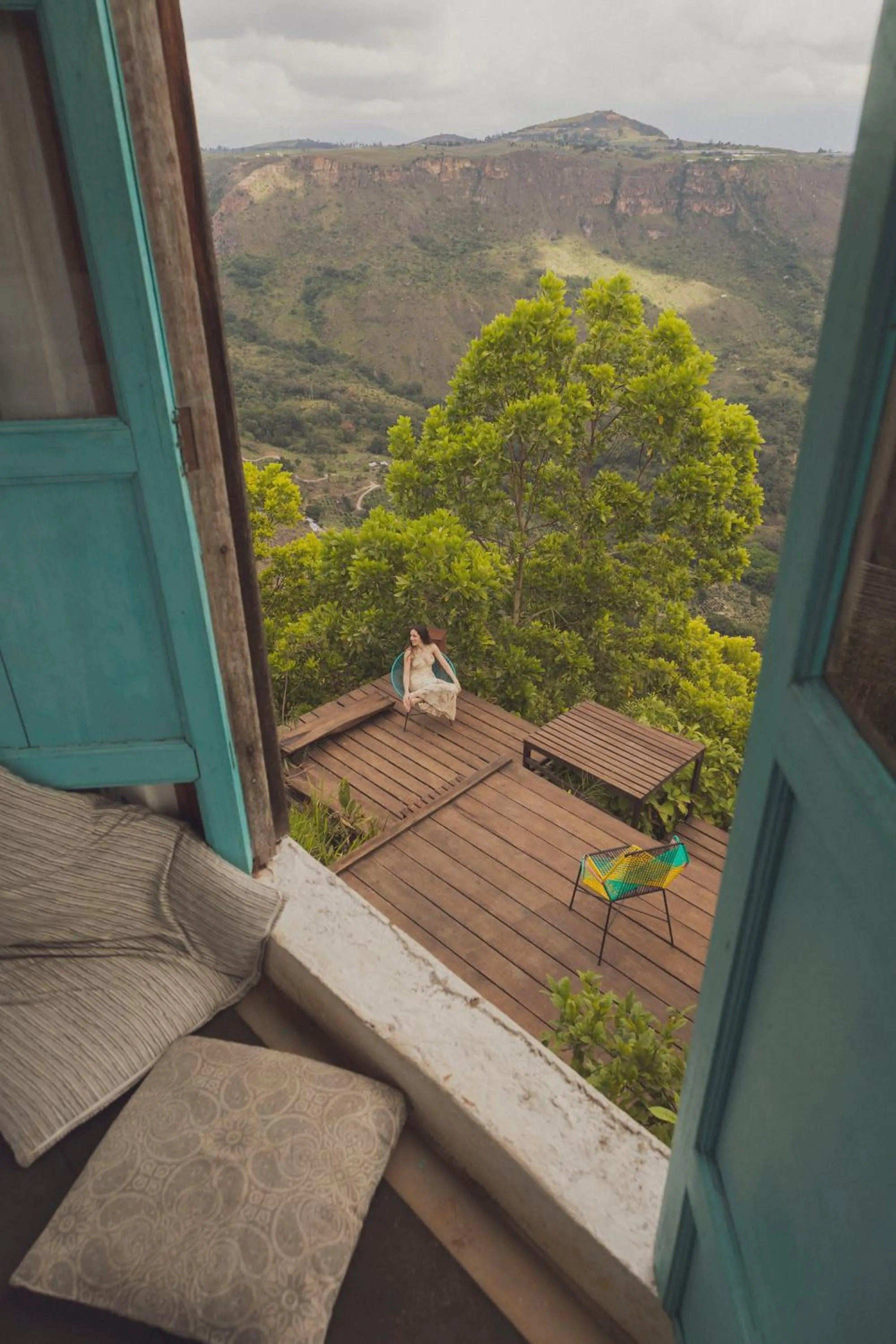 Balcony/Terrace in REFUGIO LA ROCA