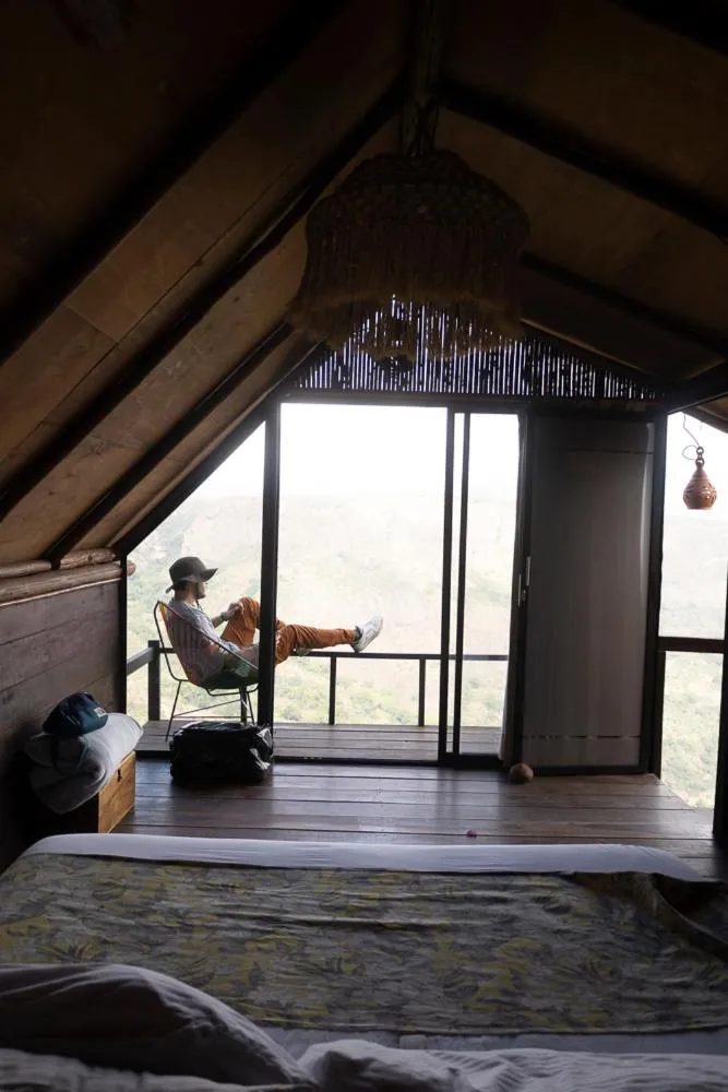 Bed in REFUGIO LA ROCA
