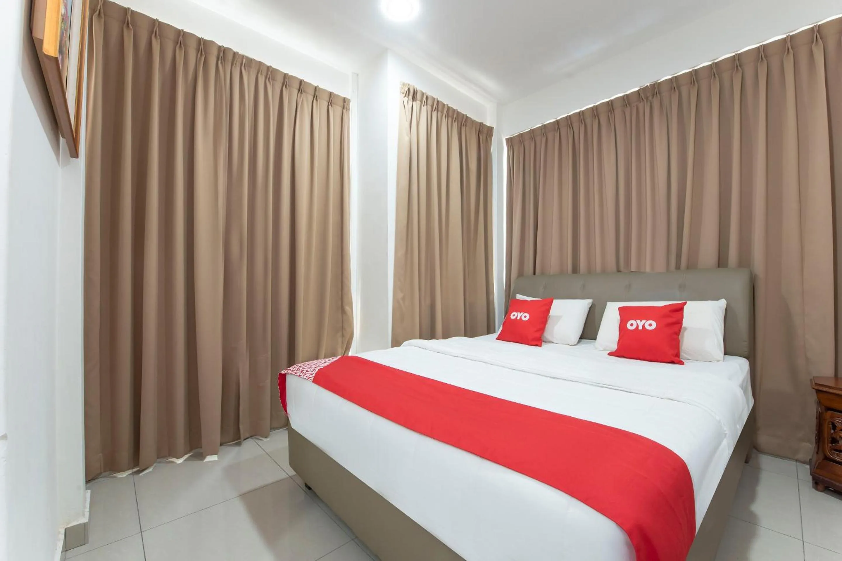 View (from property/room), Bed in Sg Rengit City Resort 3