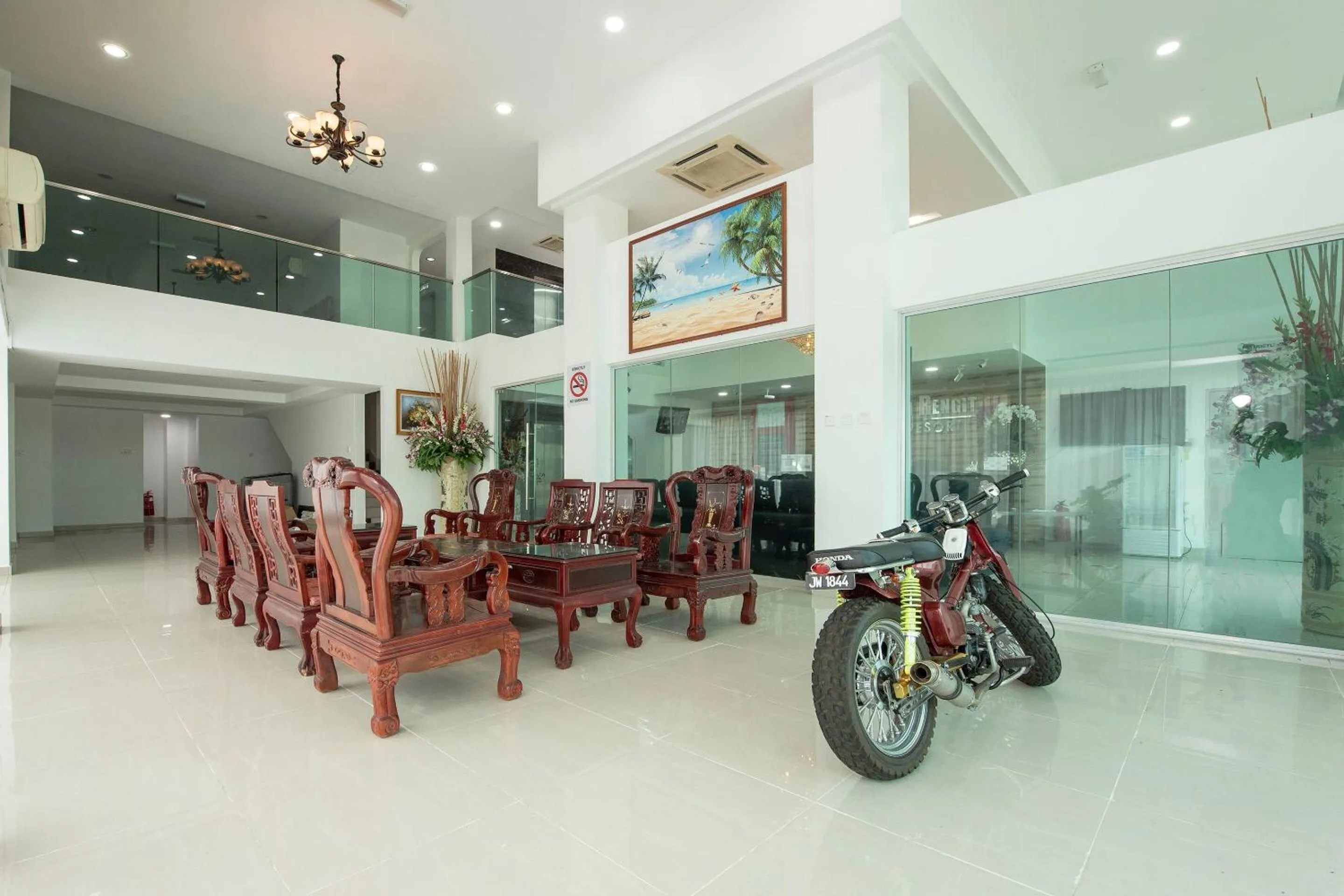 Lobby or reception in Sg Rengit City Resort 3