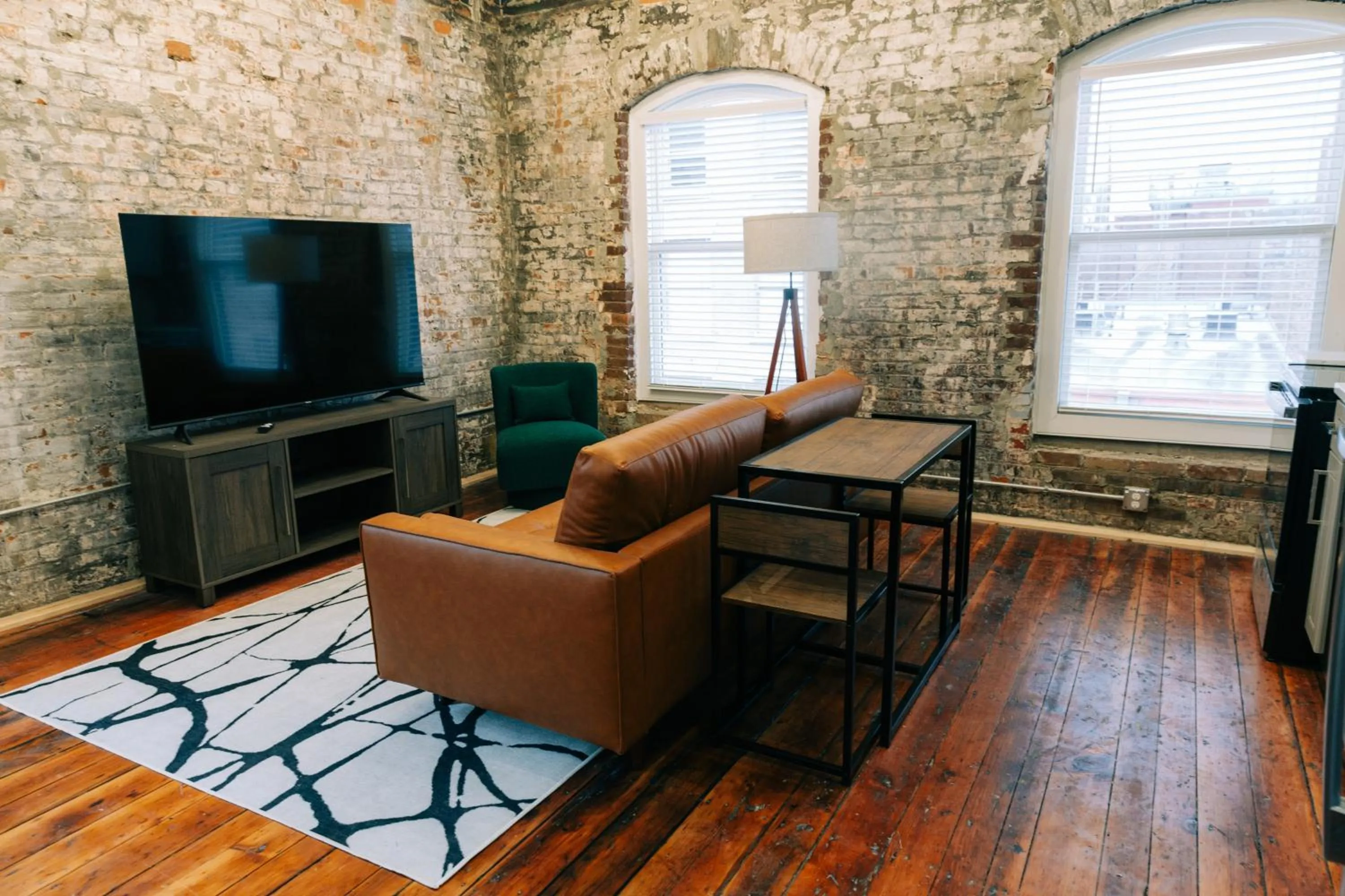 Living room in The St. Clair