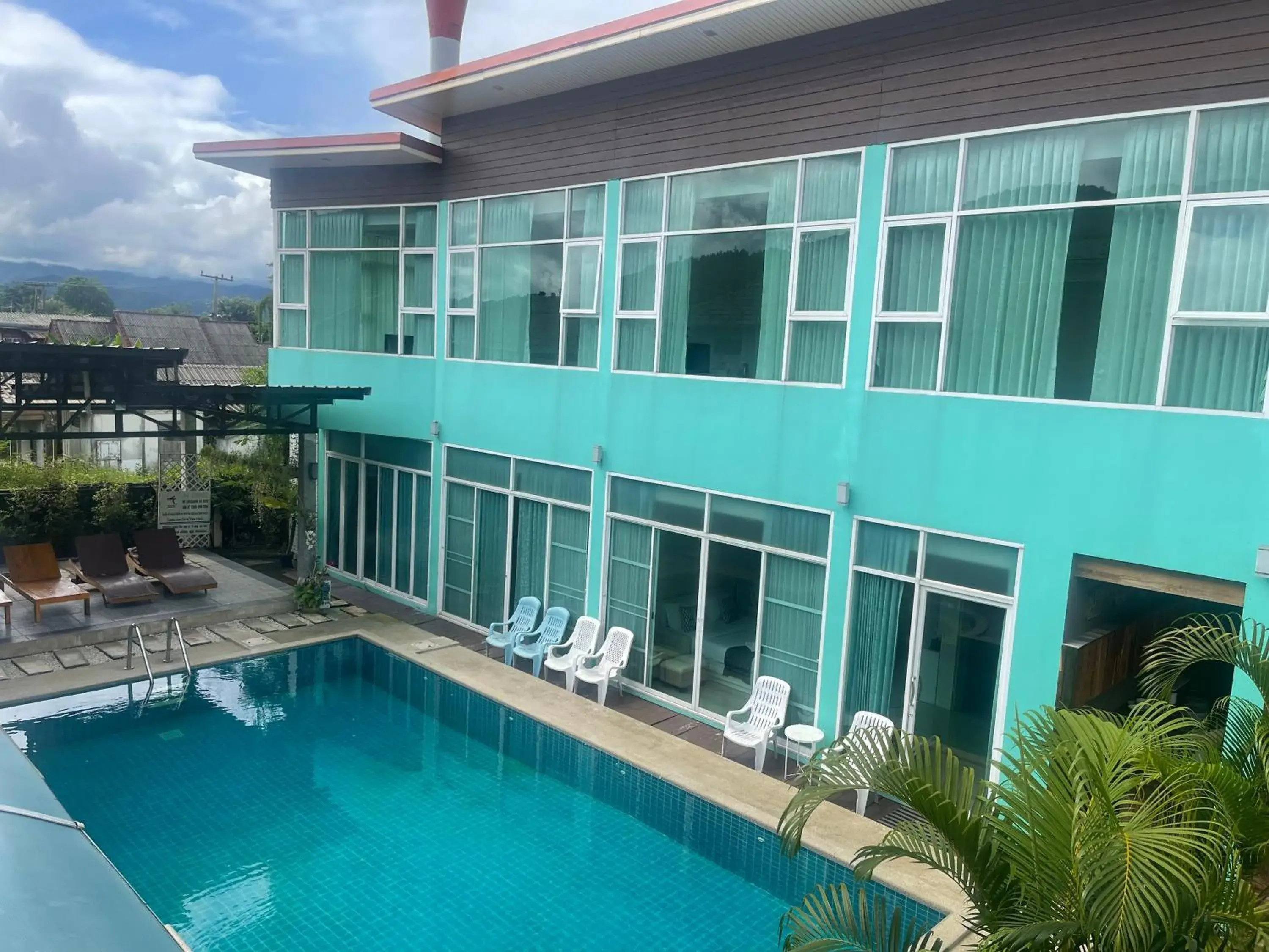 Swimming pool in Saranya River House สรัญญาริเวอร์เฮาส์ Swimming pool in Saranya River House สรัญญาริเวอร์เฮาส์